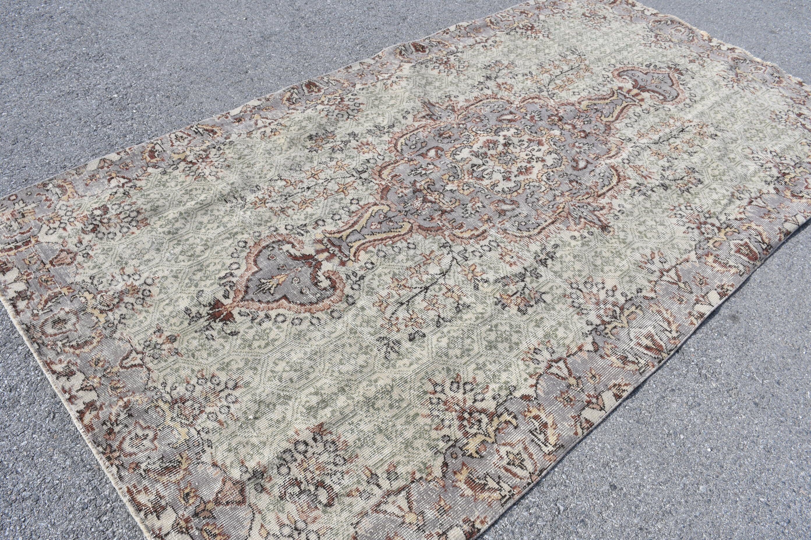 Living Room Rug, Vintage Rugs, Bedroom Rugs, Vintage Decor Rug, Rugs for Salon, Floor Rug, Moroccan Rug, Turkish Rugs, 5.3x9.8 ft Large Rug