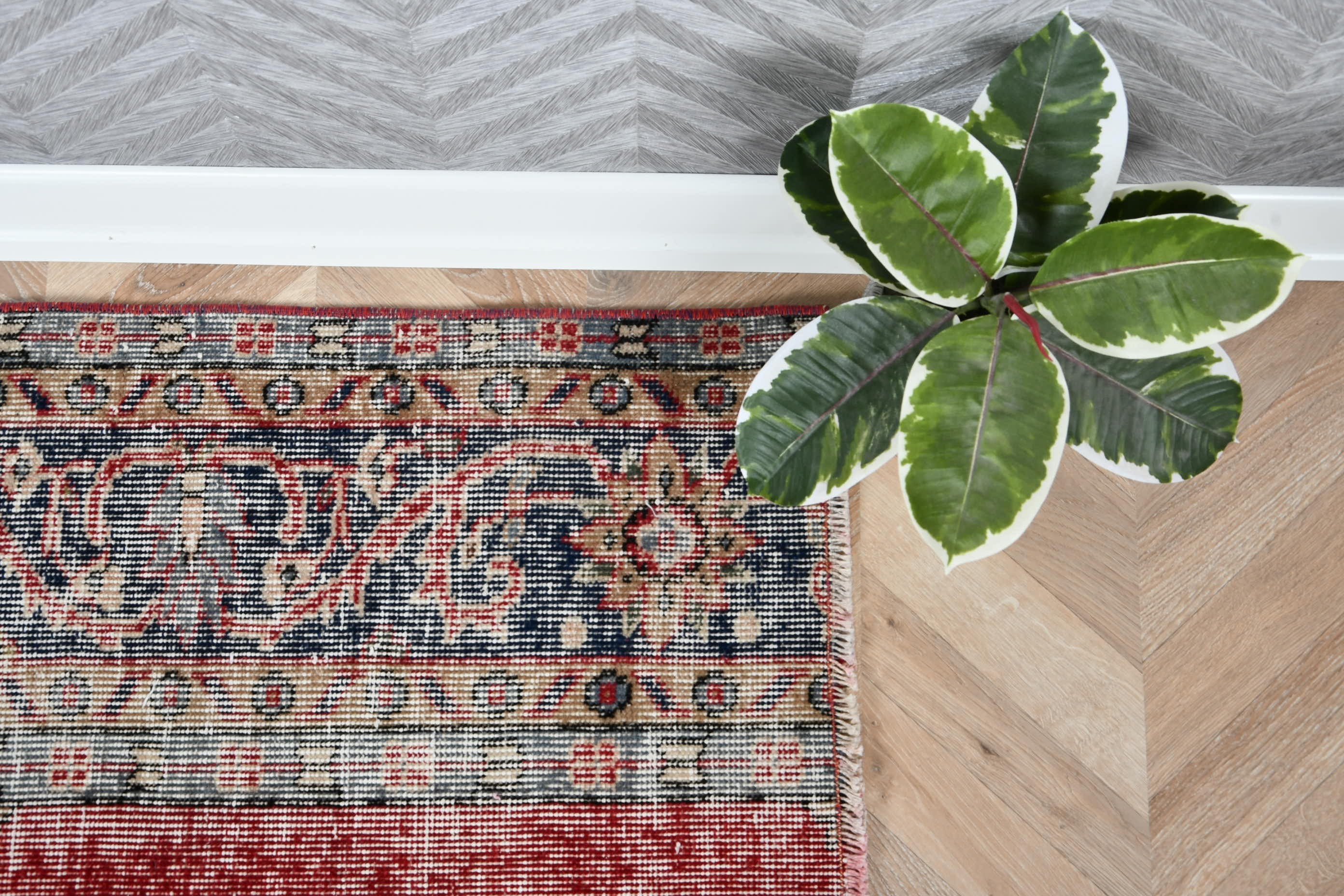 Red Bedroom Rug, Car Mat Rug, Home Decor Rug, 1.7x3.7 ft Small Rug, Turkish Rug, Rugs for Nursery, Vintage Rug, Bath Rug, Floor Rug