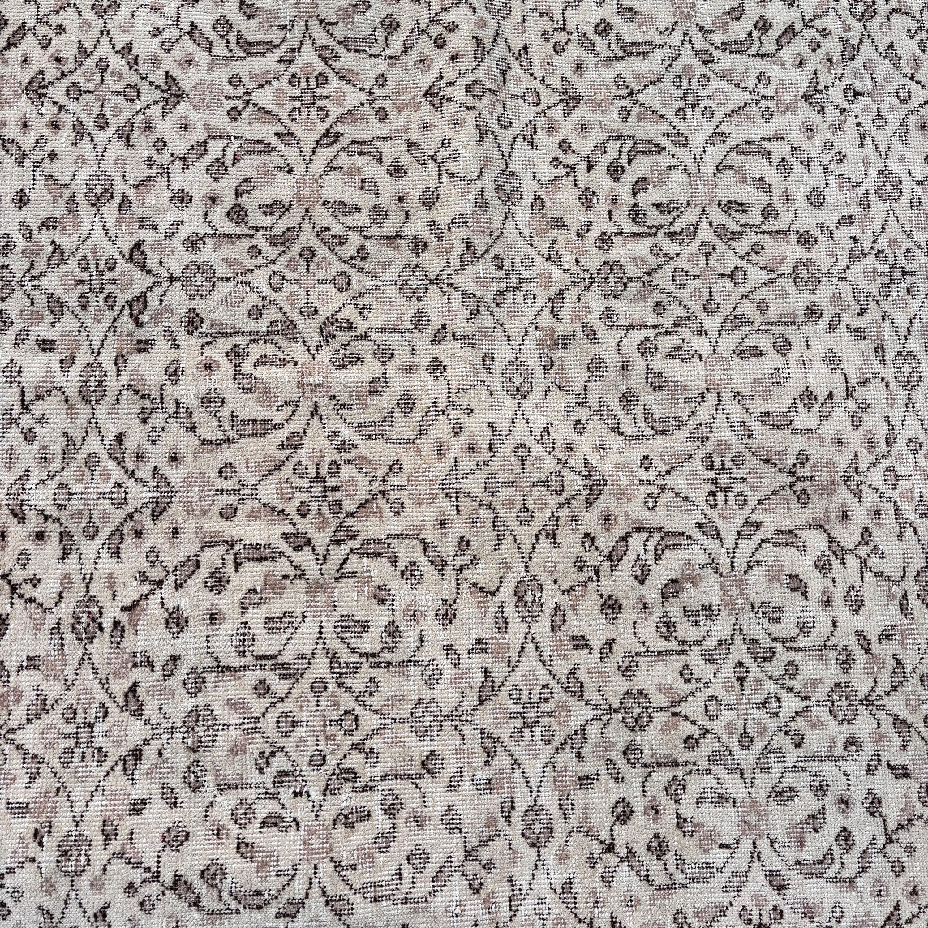 Vintage Halılar, Ev Dekorasyonu Halısı, Büyük Boho Halısı, Geometrik Halısı, 5.4x8.5 ft Büyük Halıları, Bej El Dokuma Halıları, Türk Halıları, Oturma Odası Halısı