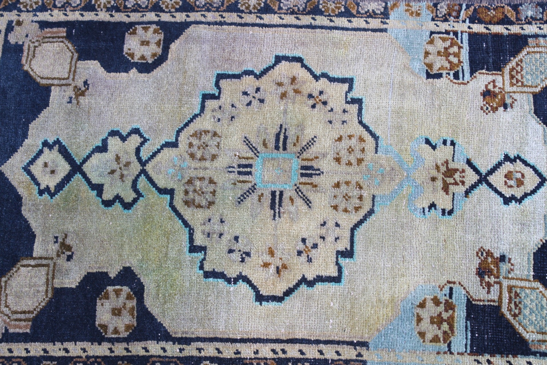 Kitchen Rug, Bathroom Rug, Rugs for Door Mat, Green Floor Rug, Wool Rug, Bedroom Rugs, Vintage Rugs, 1.6x3.2 ft Small Rug, Turkish Rug