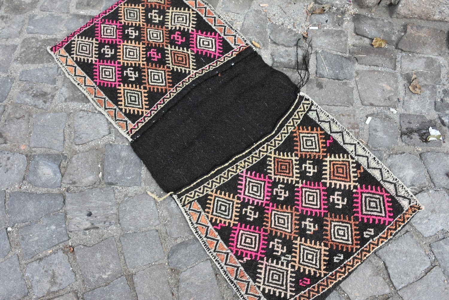 Kitchen Rug, Kilim, Pink Moroccan Rugs, Moroccan Rug, Door Mat Rugs, Art Rug, 1.8x3.9 ft Small Rugs, Turkish Rug, Vintage Rug