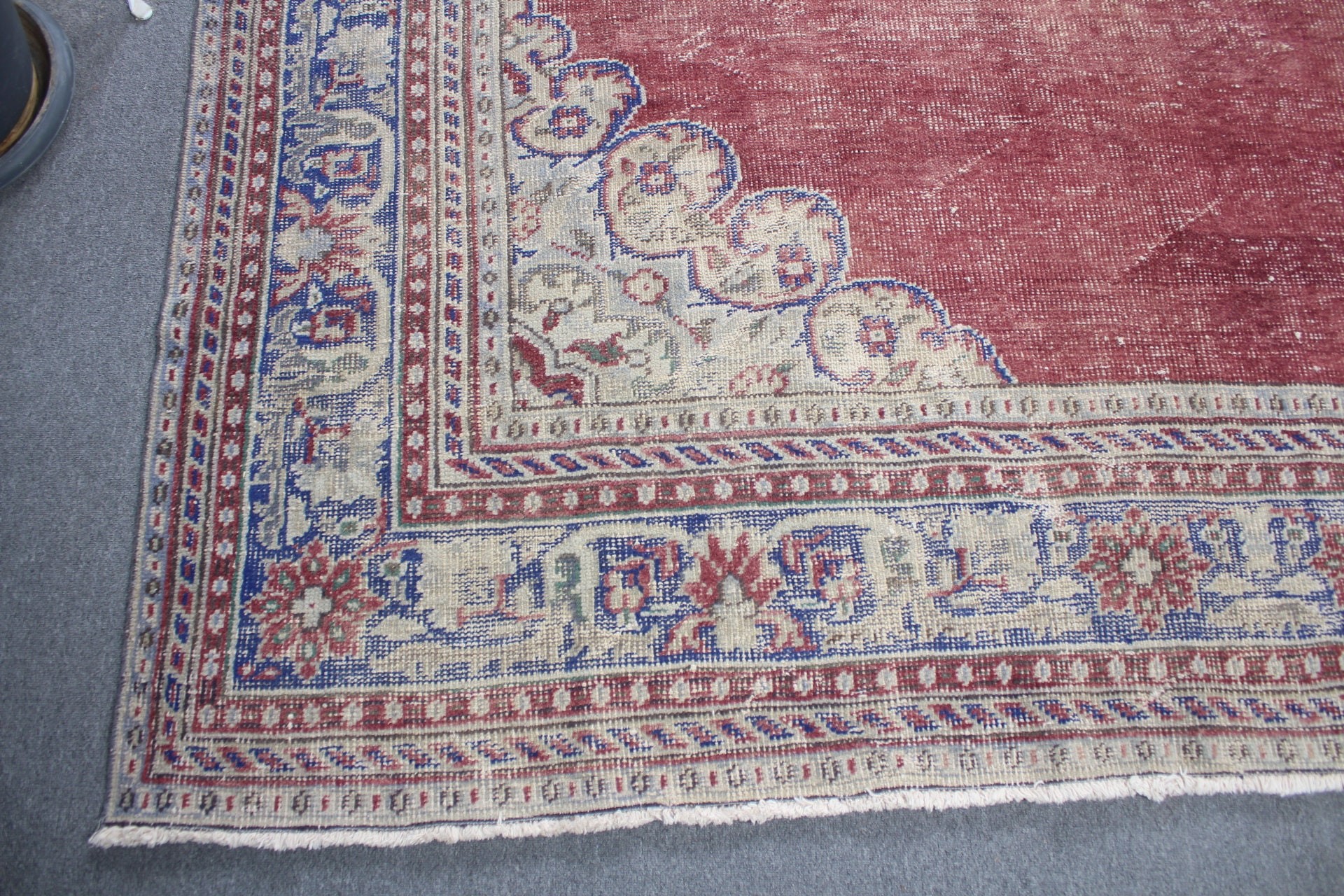 Fas Halısı, Oturma Odası Halısı, Türk Halısı, 7.9x11.3 ft Büyük Boy Halı, Vintage Halılar, Yer Halısı, Mor Ev Dekor Halısı, Sanat Halısı, Salon Halısı