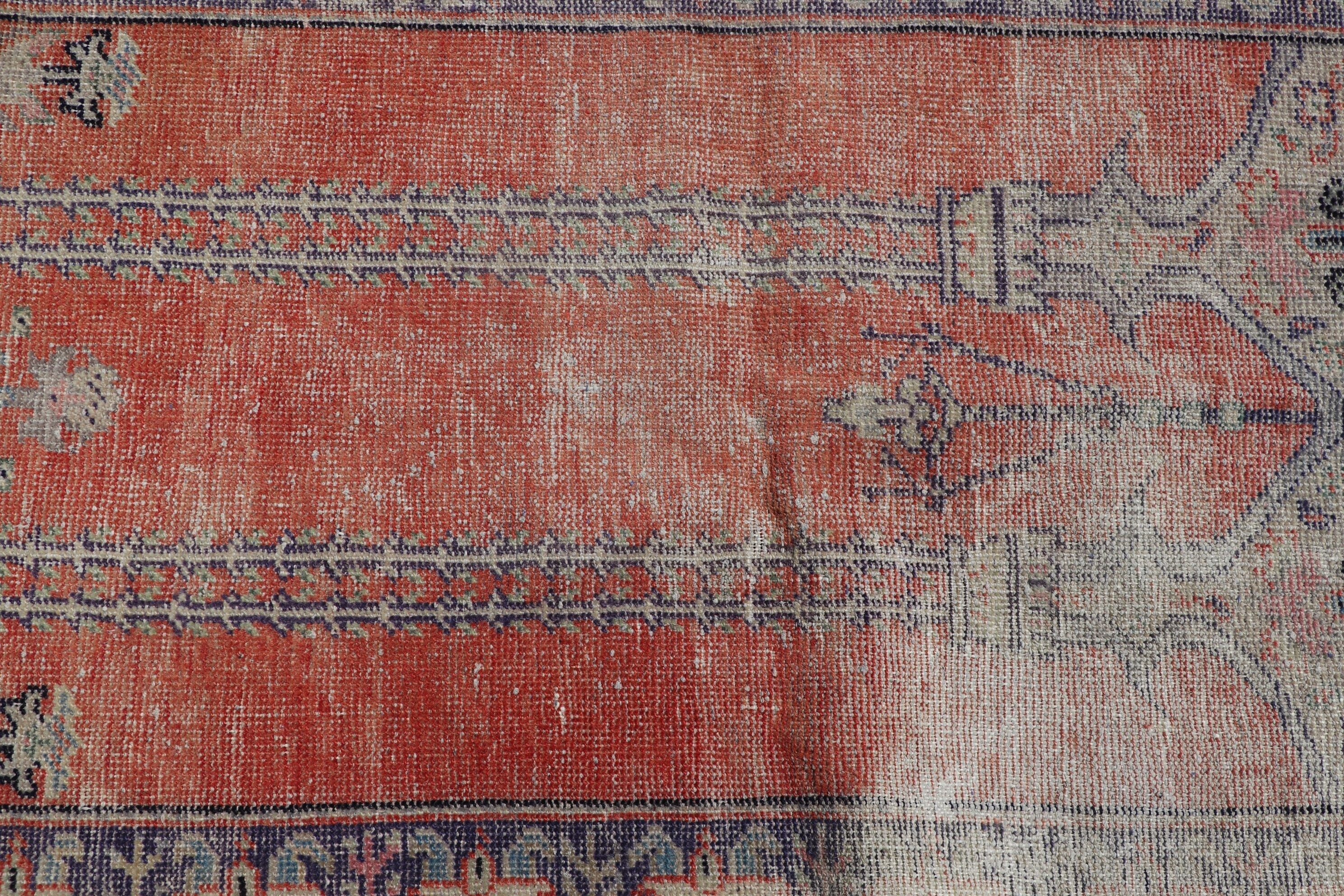 Paspas Halı, 76x121 cm Küçük Halı, Mutfak Halı, Kırmızı Uşak Halı, Nostaljik Halı, Mutfak Halı, Uşak Halı, Banyo Halı, Yatak odası Halı