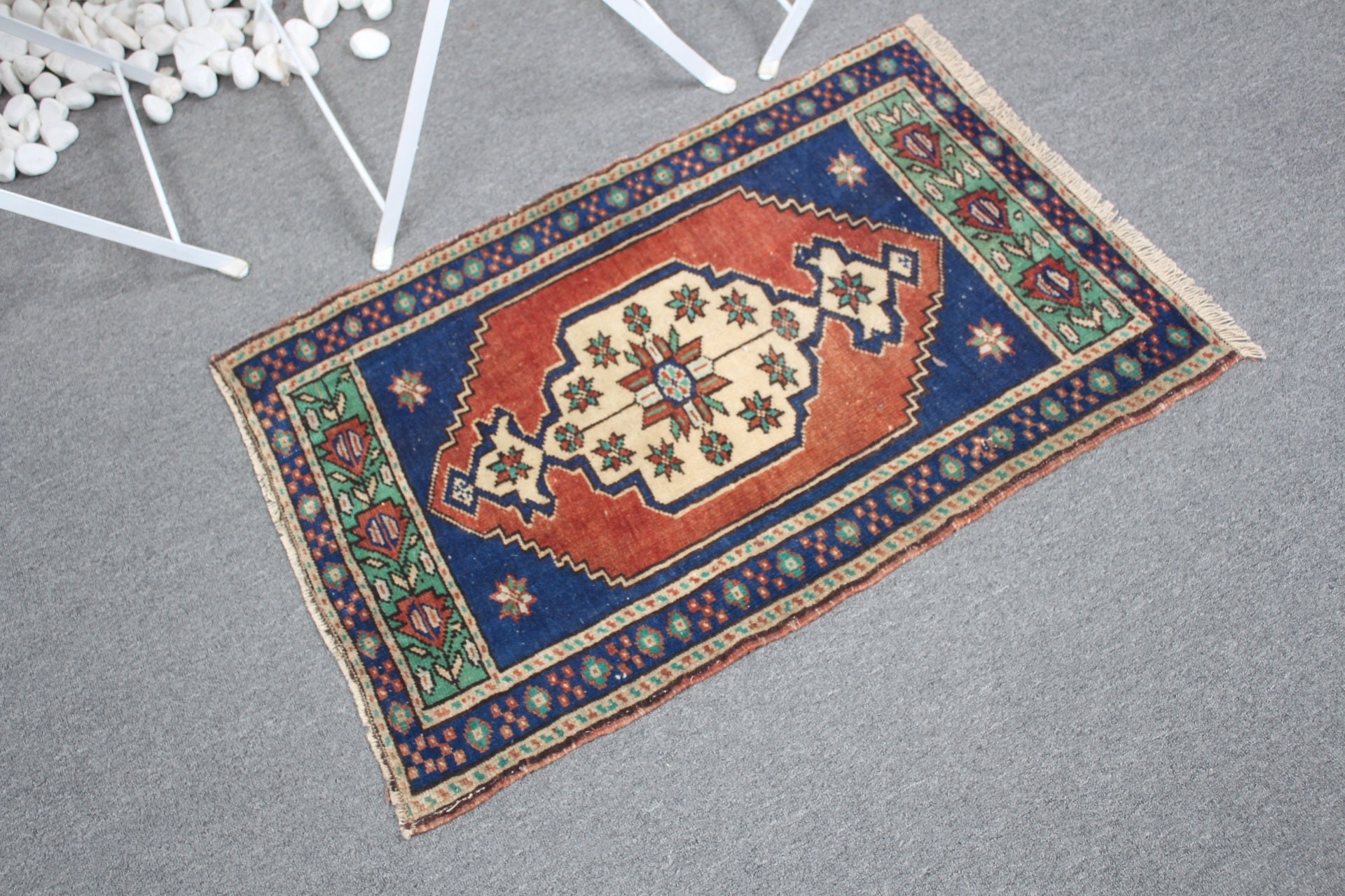 Yatak Odası Halıları, Araba Paspas Halıları, Vintage Halı, Yatak Odası Halısı, Yer Halısı, Kırmızı 2x2.9 ft Küçük Halı, Türk Halıları, Kapı Paspas Halısı