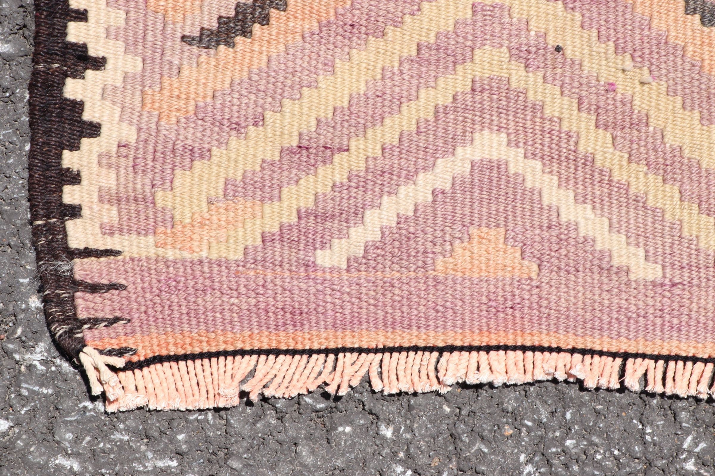 3x13 ft Runner Rugs, Corridor Rug, Turkish Rug, Pink Antique Rugs, Home Decor Rug, Kitchen Rug, Wool Rugs, Rugs for Kitchen, Vintage Rugs