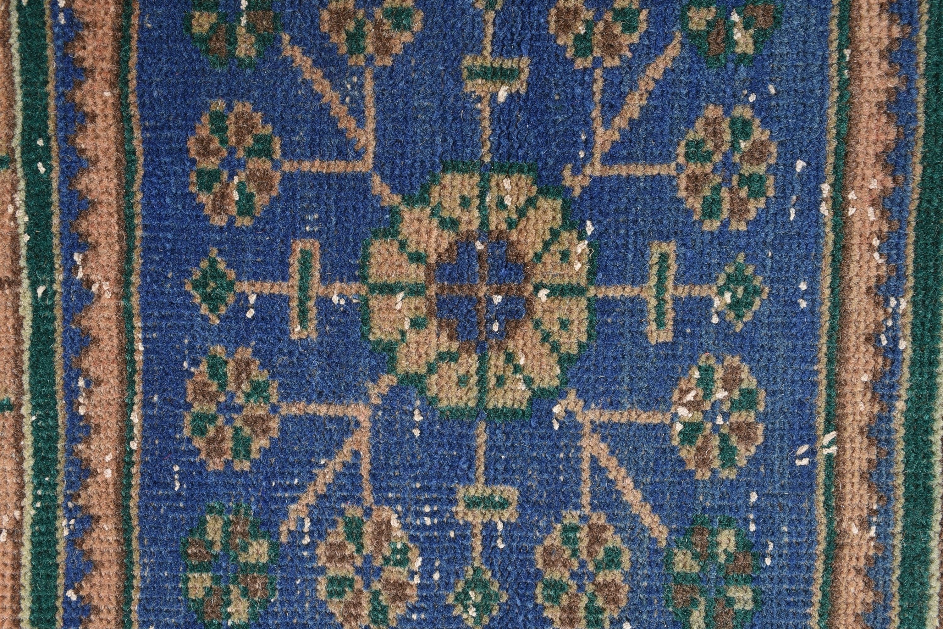 Yer Halıları, Kahverengi Oryantal Halı, Vintage Halı, Mutfak Halısı, 2,8x11,5 ft Runner Halısı, Harika Halılar, Türk Halısı, Runner Halıları, Otantik Halı