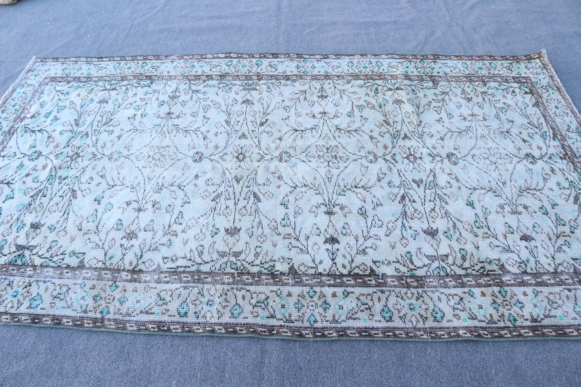 Antique Rug, Office Rug, Vintage Rugs, Bedroom Rug, Beige Antique Rug, 5.1x8.8 ft Large Rug, Moroccan Rugs, Turkish Rug, Living Room Rugs