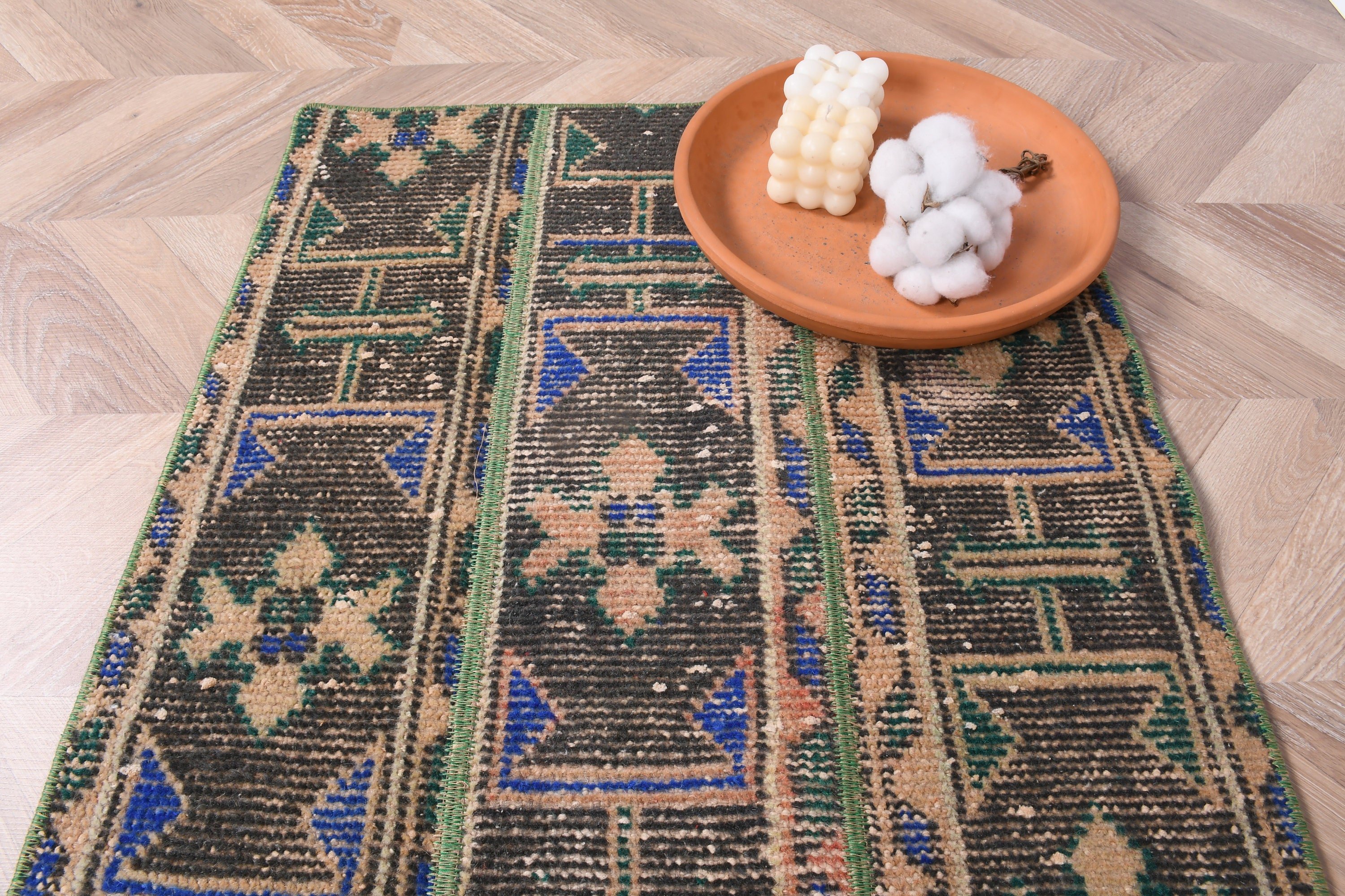 Entry Rugs, Brown Anatolian Rug, 2x3.2 ft Small Rug, Anatolian Rug, Wall Hanging Rug, Floor Rug, Vintage Rug, Authentic Rug, Turkish Rugs