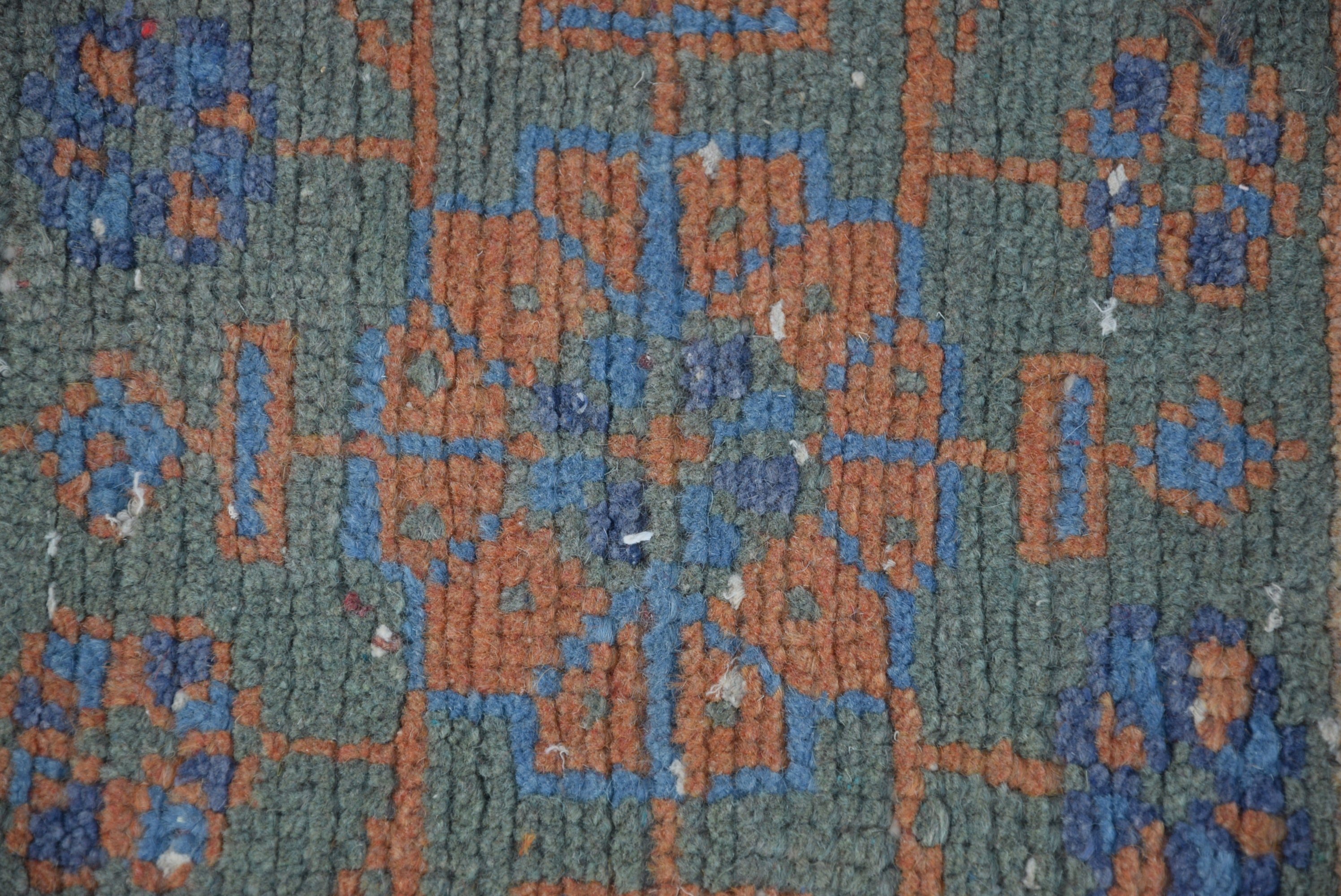 Orange Bedroom Rug, Corridor Rug, Hallway Rugs, Rugs for Stair, Floor Rug, 2.5x10.6 ft Runner Rugs, Wool Rugs, Vintage Rug, Turkish Rug