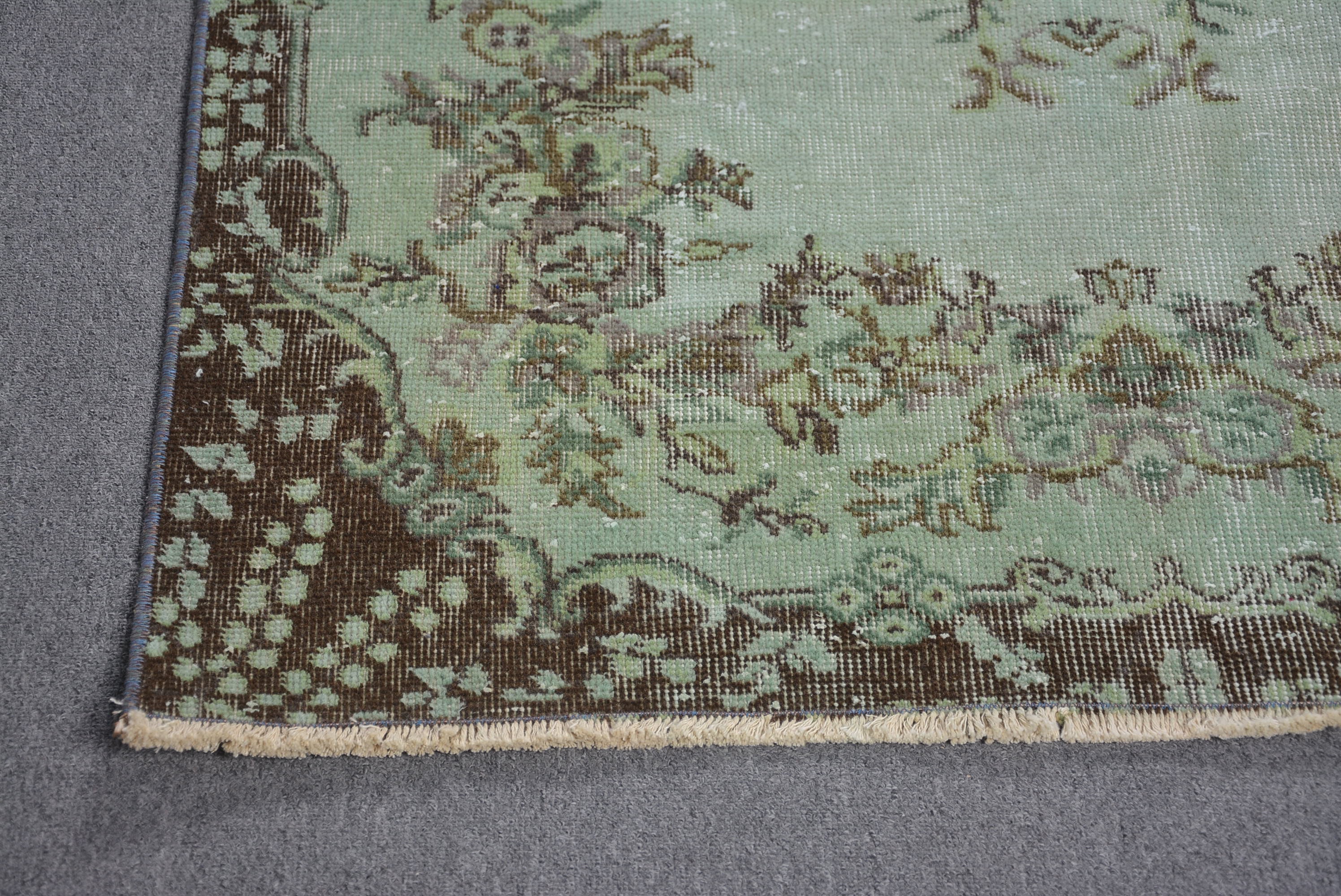 Moroccan Rug, Turkish Rugs, Abstract Rug, 3.6x6.4 ft Accent Rug, Vintage Rug, Kitchen Rugs, Bedroom Rug, Outdoor Rug, Rugs for Bedroom