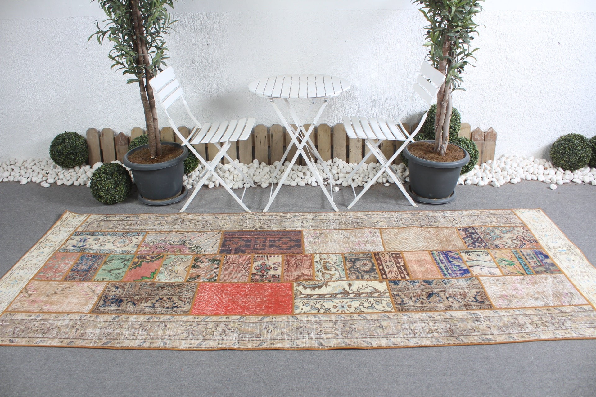 Türk Halıları, Mutfak Halıları, Vintage Halı, Gökkuşağı Soğuk Halı, 3,8x9,7 ft Runner Halıları, Sanat Halısı, Fas Halıları, Oryantal Halı, Koridor Halıları