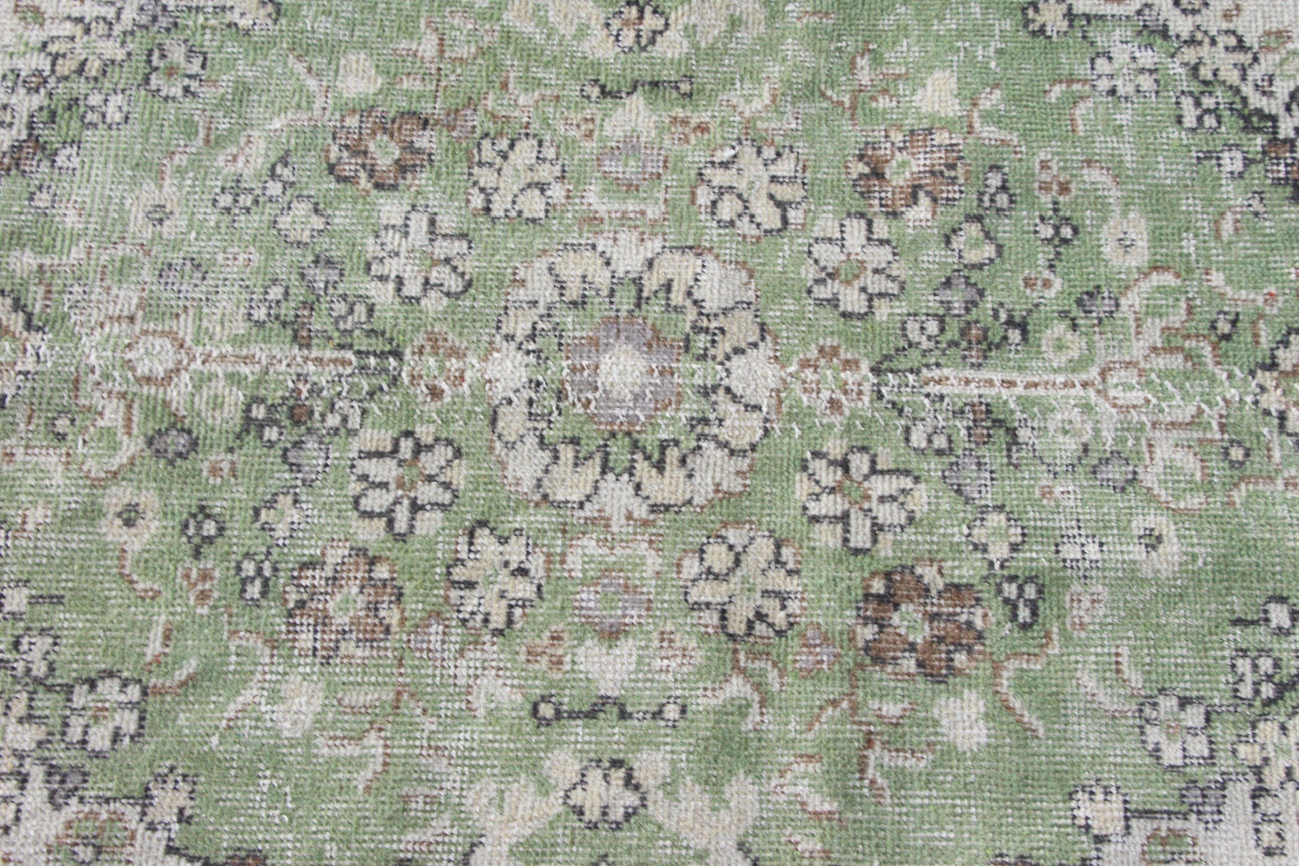 Bej Nötr Halı, Büyük Oushak Halı, Fas Halısı, Vintage Halılar, Türk Halıları, Büyük Boho Halıları, 5.2x10.1 ft Büyük Halı, Oushak Halıları