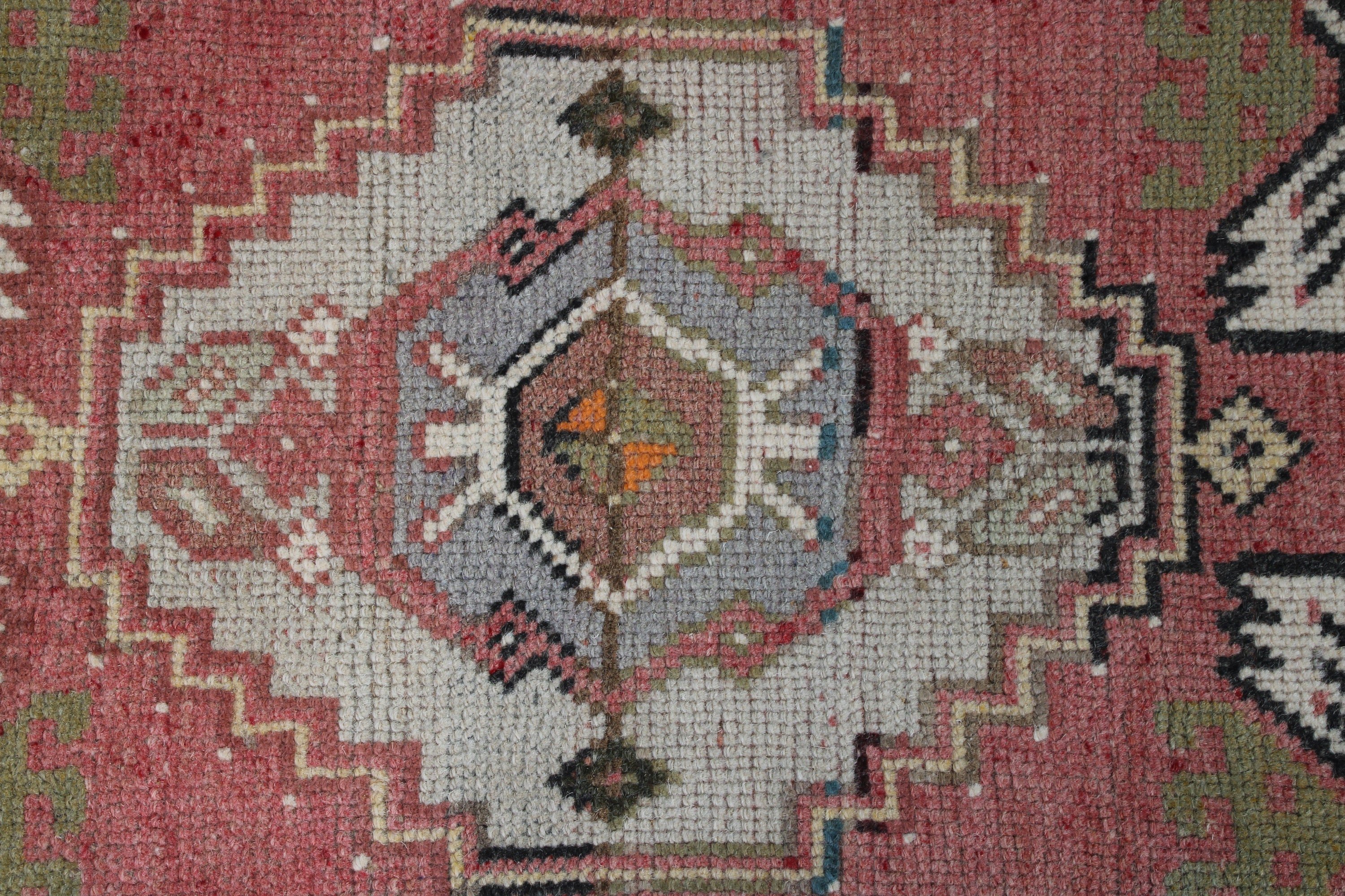 Mutfak Halısı, Geometrik Halı, Çocuk Halıları, Türk Halıları, 1,5x3,1 ft Küçük Halı, Banyo Paspası Boho Halıları, Vintage Halı, Pembe Modern Halı, Oushak Halı