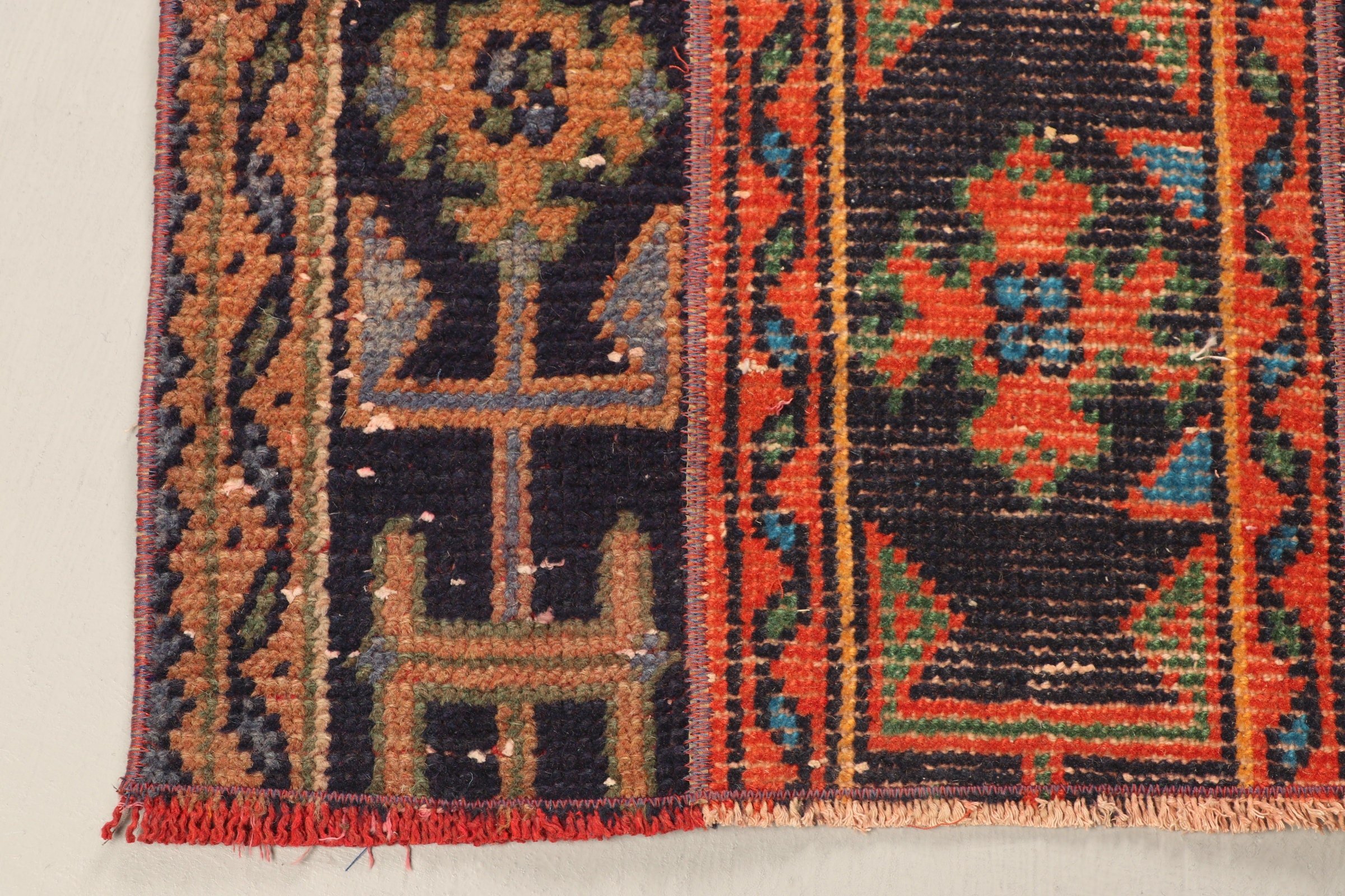 Yatak Odası Halıları, Mavi Antika Halı, Oushak Halıları, 2,1x3,9 ft Küçük Halı, Fas Halıları, Vintage Halılar, Giriş Halısı, Yatak Odası Halısı, Türk Halıları