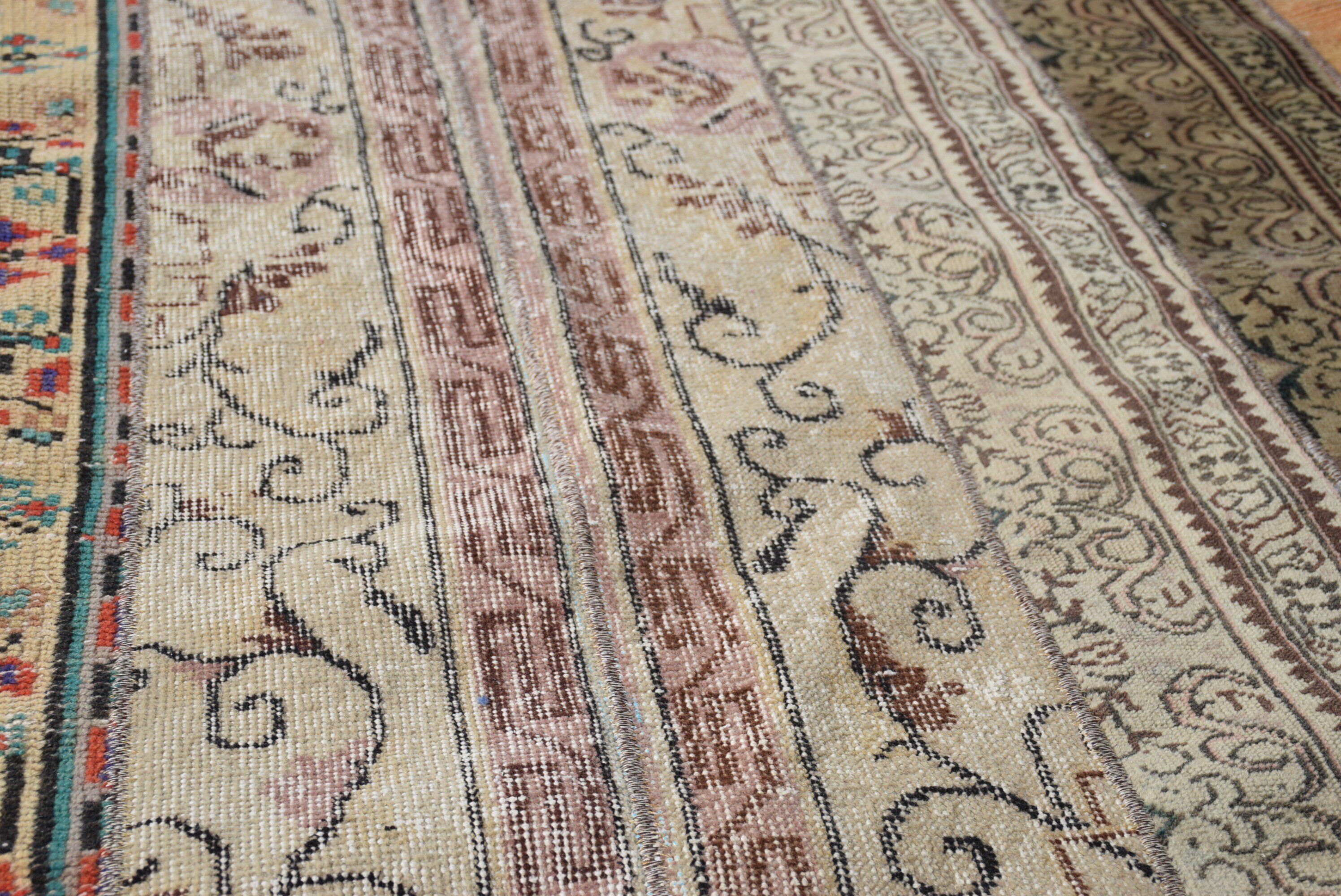 Ev Halı, Yatak odası Halı, Yatak odası Halı, Giriş Halı, Anadolu Halı, Giriş Halı, 134x134 cm Antre Halı, Türk Halı, Bej Fas Halı