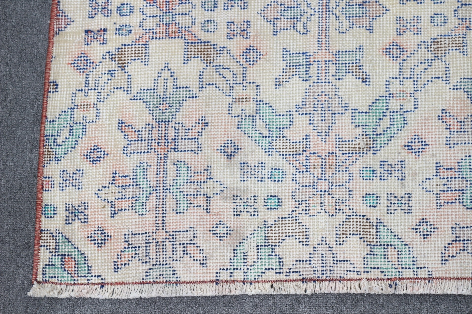 Kitchen Rug, Beige Cool Rug, Vintage Rugs, Turkish Rugs, Floor Rugs, 3.8x6.4 ft Area Rug, Moroccan Rugs, Rugs for Bedroom, Home Decor Rugs