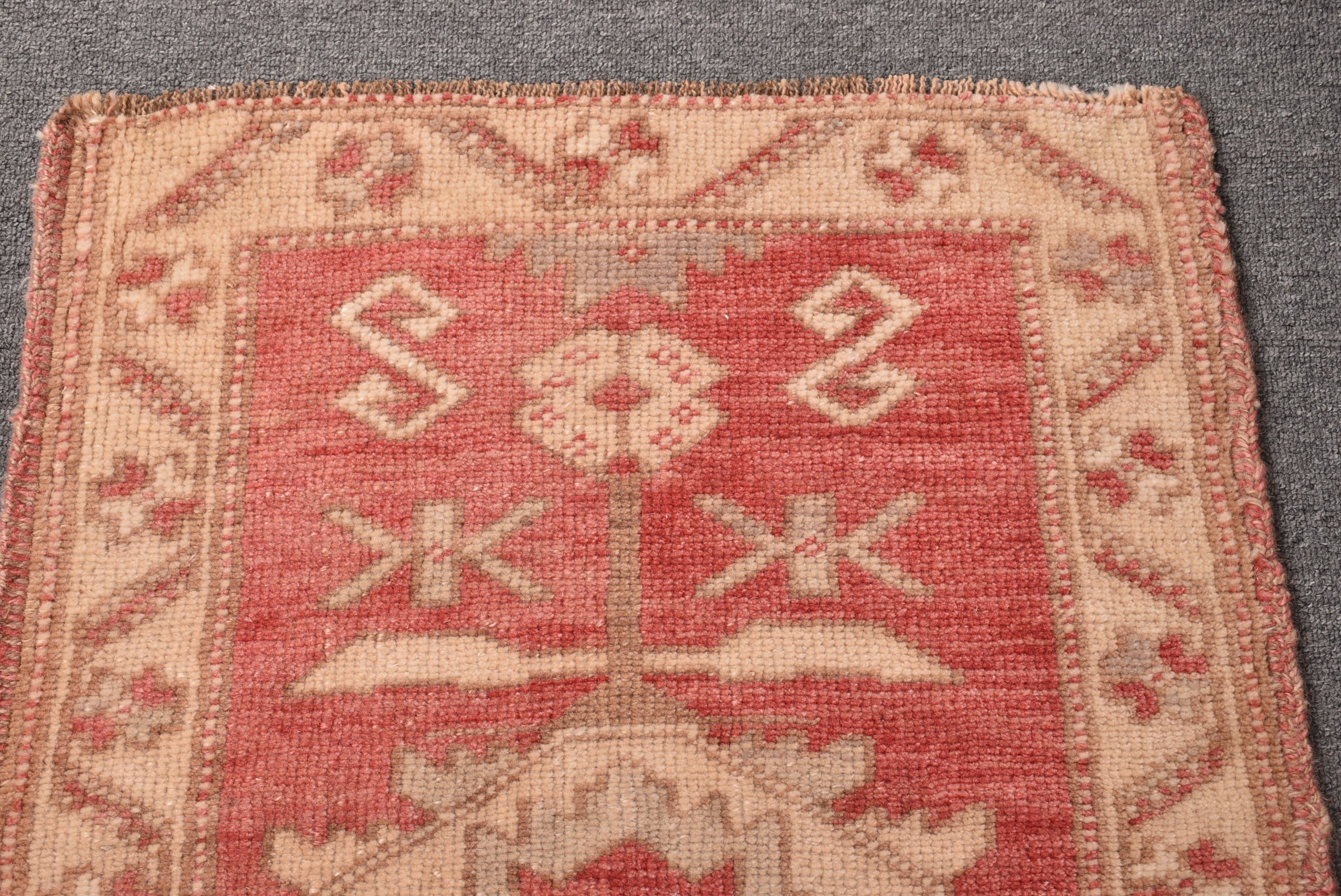 Bedroom Rug, Wall Hanging Rug, 1.8x2.9 ft Small Rug, Rugs for Bath, Vintage Rugs, Floor Rugs, Turkish Rug, Luxury Rug, Beige Anatolian Rugs