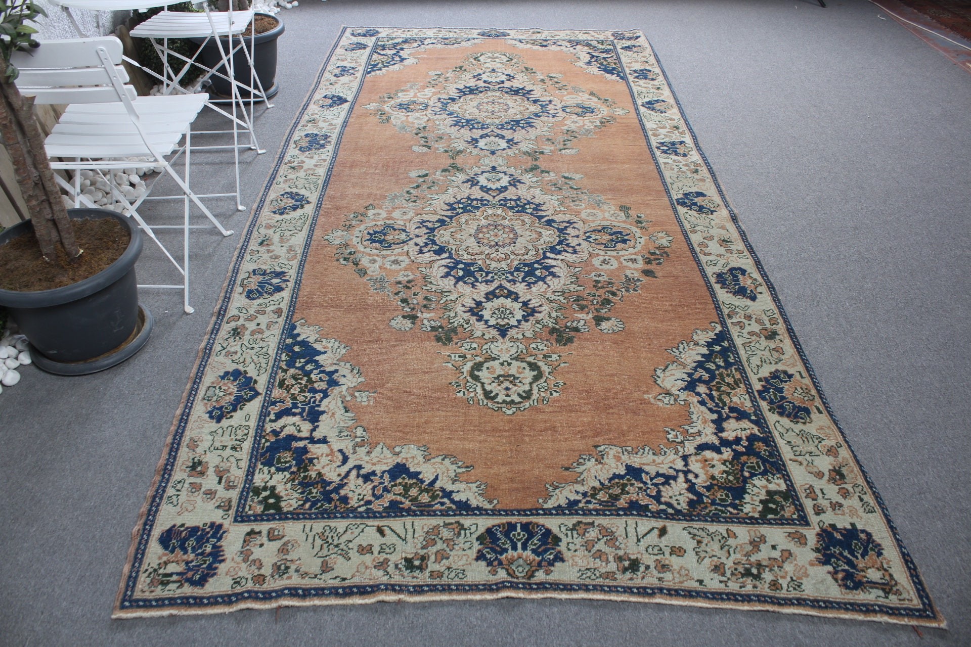 Rugs for Salon, Abstract Rugs, Brown Bedroom Rug, Salon Rug, Vintage Rug, Home Decor Rugs, Turkish Rug, 5.3x11.4 ft Large Rug