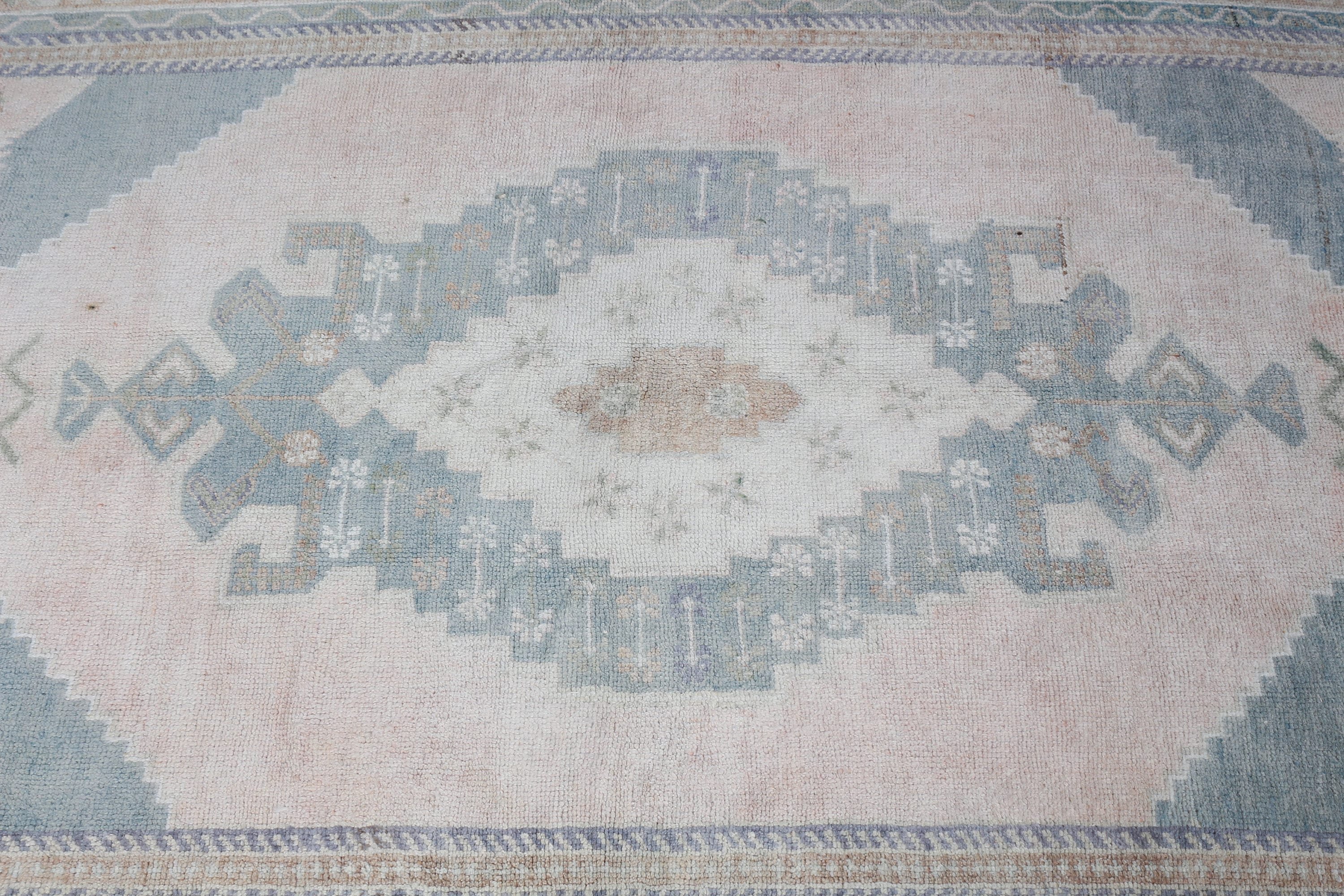 4.3x7.5 ft Area Rug, Organic Rug, Home Decor Rug, Floor Rugs, Living Room Rug, Bedroom Rug, Vintage Rug, Turkish Rug, Pink Bedroom Rug