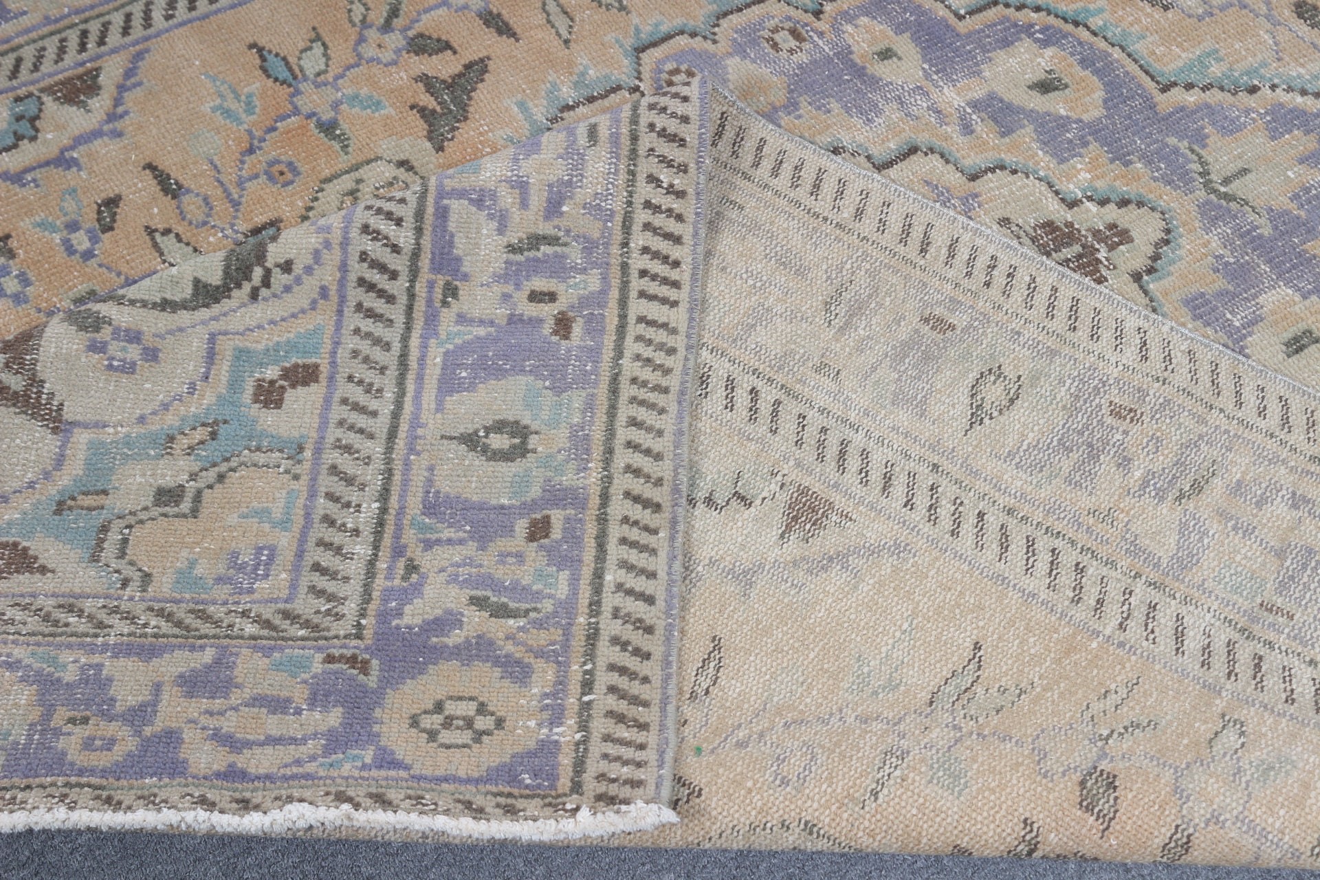 Turuncu Yün Halı, Yatak odası Halı, Yatak odası Halı, Türk Halı, 177x305 cm Salon Halı, Yemek odası Halı, Antik Halı, Salon Halı