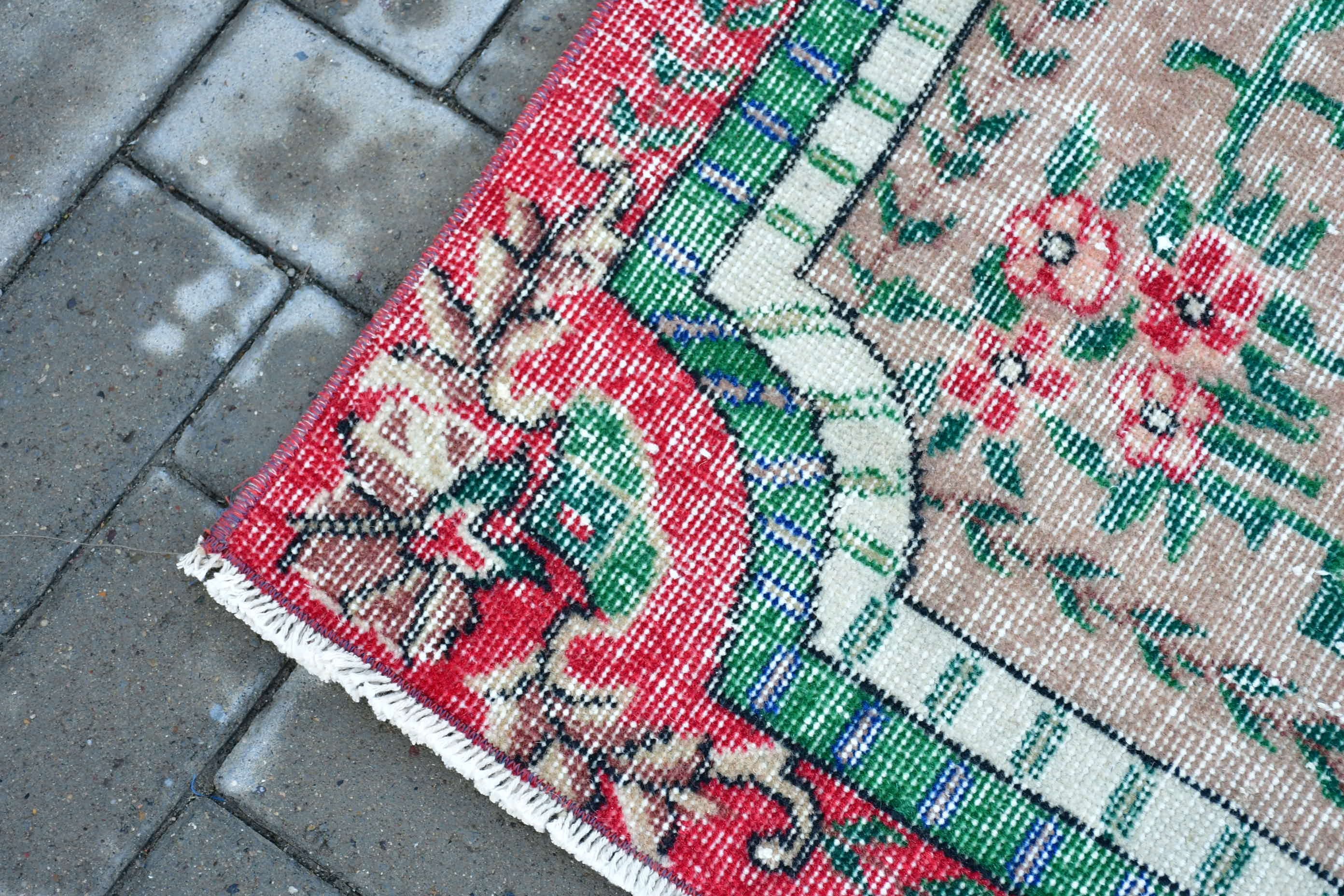 Old Rug, Turkish Rug, Green  5.4x8.9 ft Large Rug, Living Room Rug, Antique Rug, Bedroom Rug, Vintage Rugs