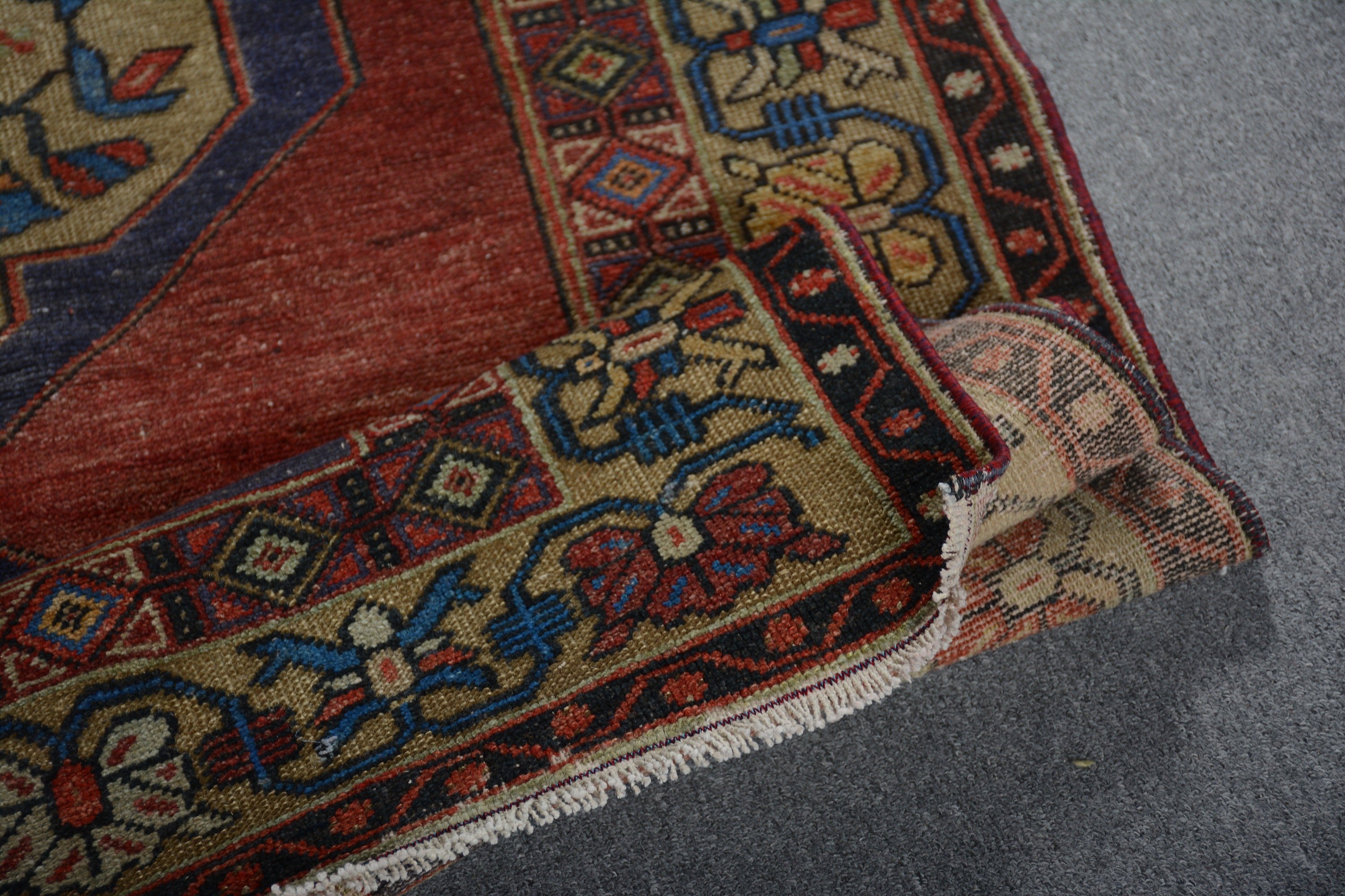 Kitchen Rug, Vintage Rug, Vintage Decor Rug, Wool Rug, Rugs for Area, Dining Room Rugs, Floor Rug, Turkish Rug, 3.9x7.9 ft Area Rugs