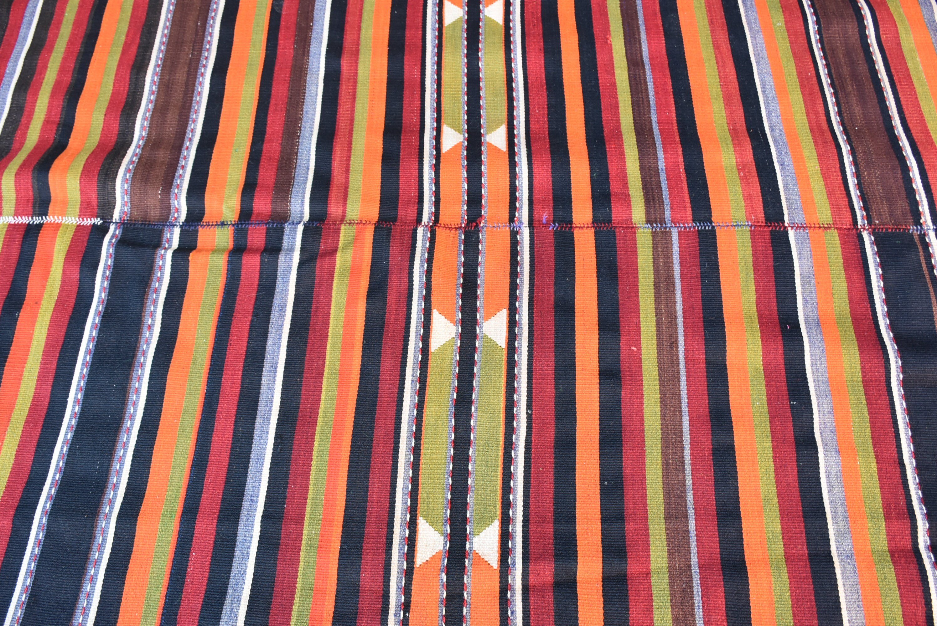 Vintage Halı, Kırmızı Yün Halı, Koridor Halısı, Oryantal Halı, 4.8x12.5 ft Runner Halısı, El Yapımı Halı, Antika Halı, Kilim, Türk Halısı, Mutfak Halıları