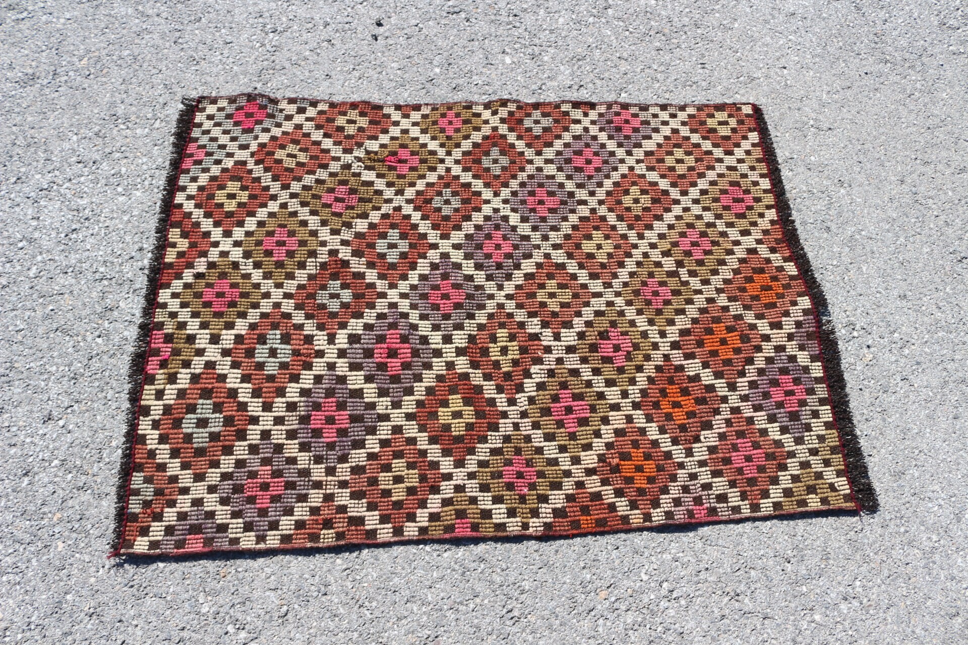 Fas Halıları, Sevimli Halı, 2,7x3,7 ft Küçük Halı, Kilim, Banyo Halısı, Giriş Halıları, Yeşil Fas Halısı, Vintage Halı, Türk Halısı, Anadolu Halıları