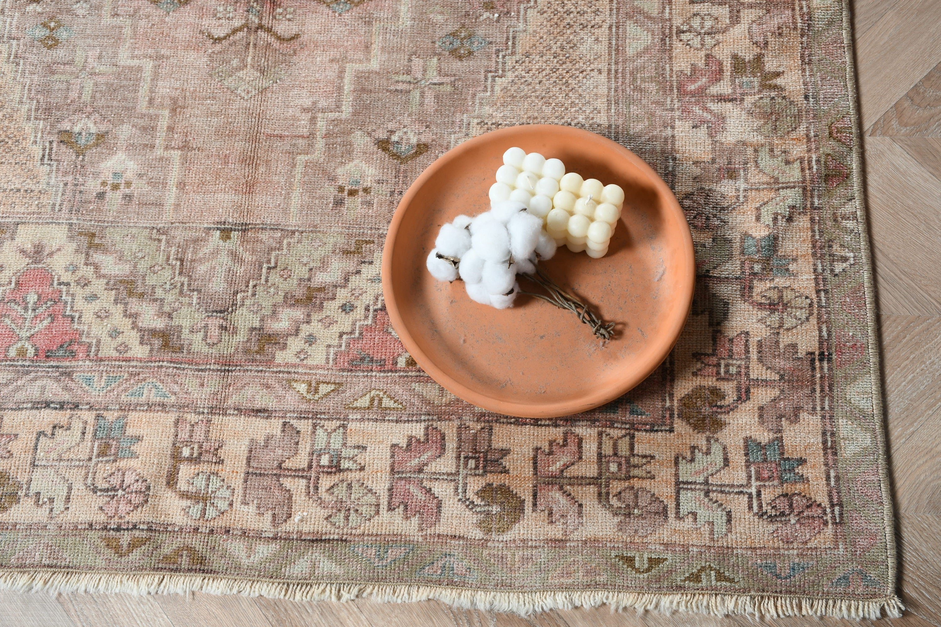 Moroccan Rug, Pink Bedroom Rugs, 4.2x8.4 ft Area Rug, Turkish Rug, Living Room Rugs, Dining Room Rug, Floor Rugs, Vintage Rug, Oriental Rug