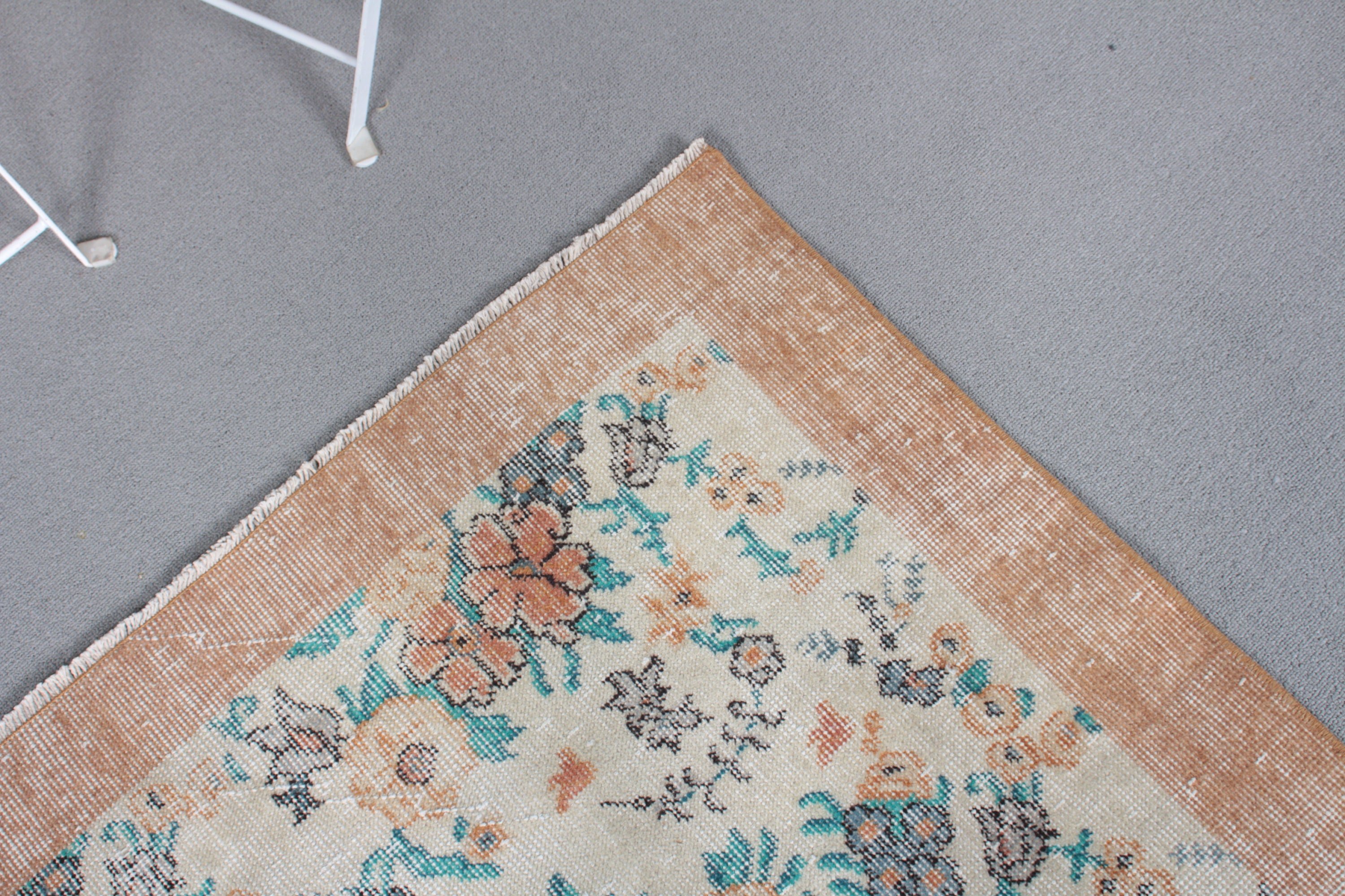 Cool Rug, Vintage Rugs, Vintage Accent Rugs, Boho Accent Rugs, 3.6x6.3 ft Accent Rugs, Statement Rugs, Turkish Rug, Beige Neutral Rugs