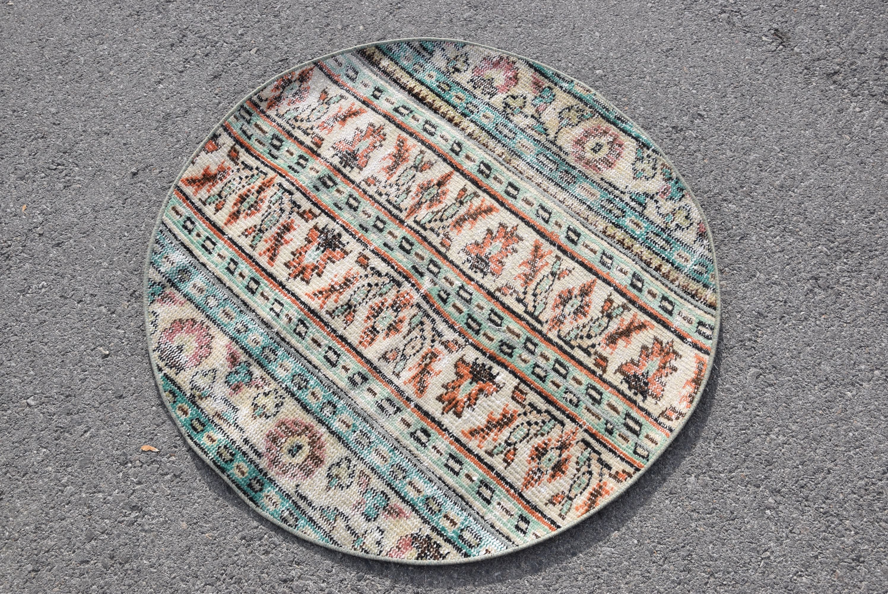 Çocuk Halısı, Mutfak Halıları, Vintage Halı, Oryantal Halı, 3x3 ft Küçük Halı, Kapı Paspası Halısı, Türk Halısı, Banyo Halıları, Bej Yer Halıları