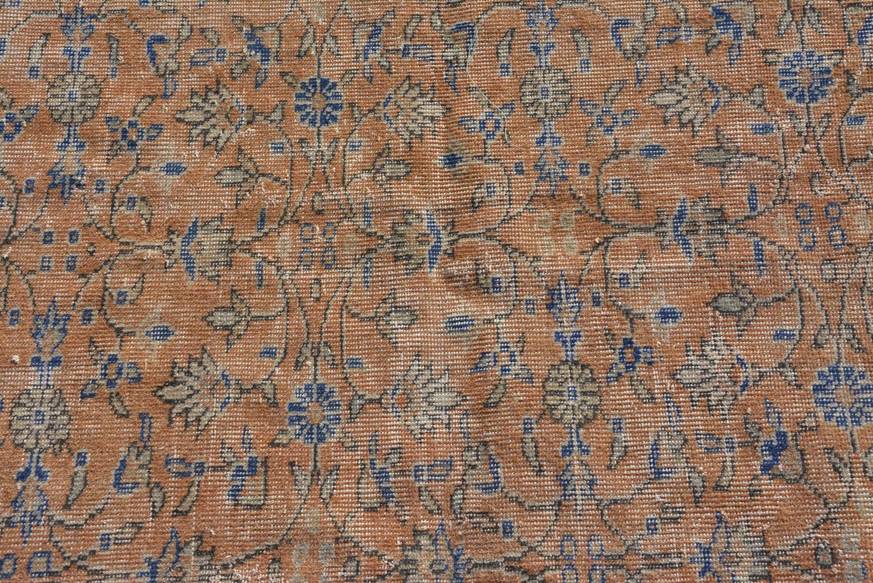 4.3x9.4 ft Büyük Halı, Organik Halı, Vintage Halı, Yatak Odası Halısı, Oturma Odası Halıları, Fas Halısı, Yatak Odası Halıları, Oushak Halıları, Türk Halısı