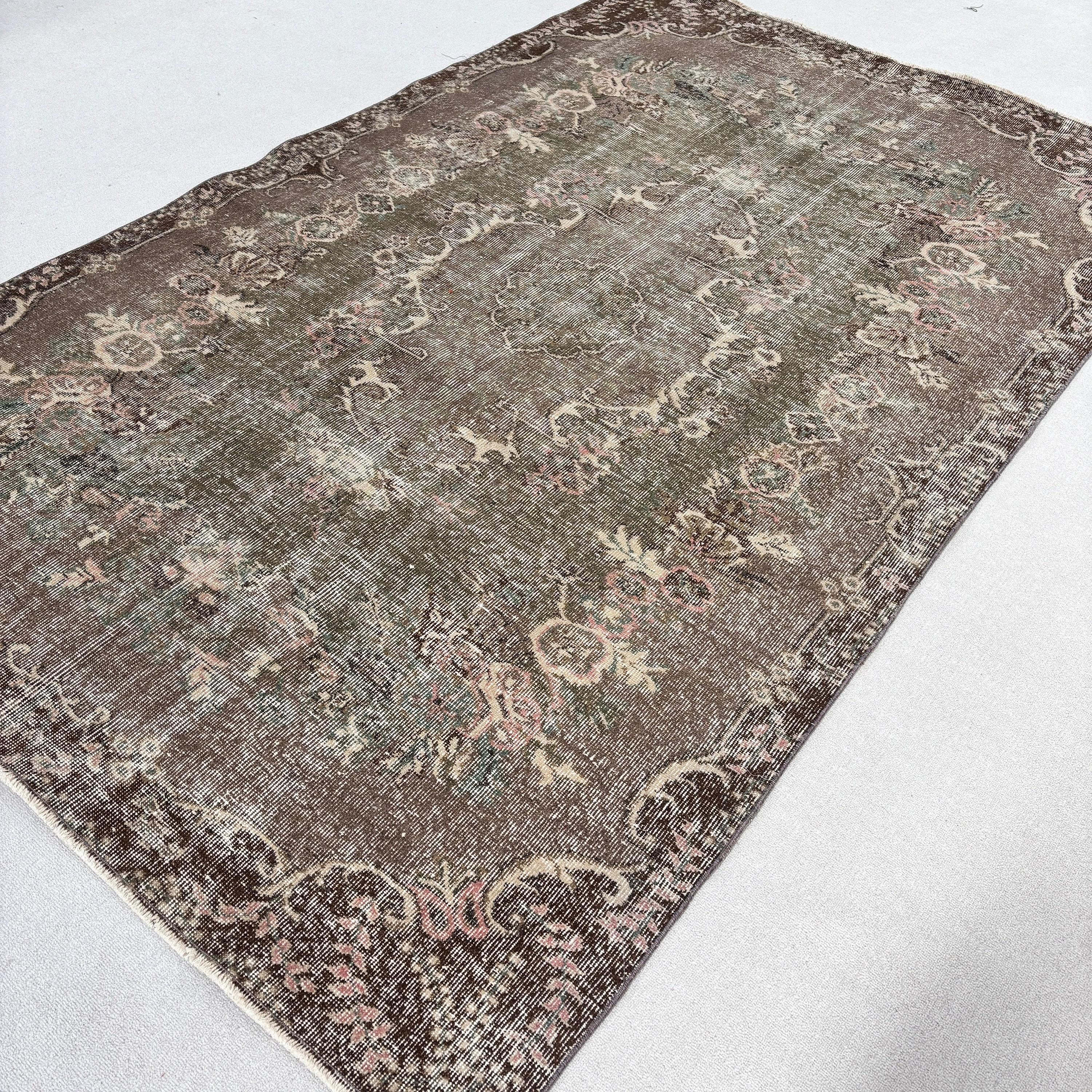 Türk Halıları, Büyük Boho Halısı, Yatak Odası Halısı, Vintage Halılar, Dış Mekan Halısı, Modern Halılar, 5,8x9,2 ft Büyük Halı, Mutfak Halıları, Yeşil Yer Halıları