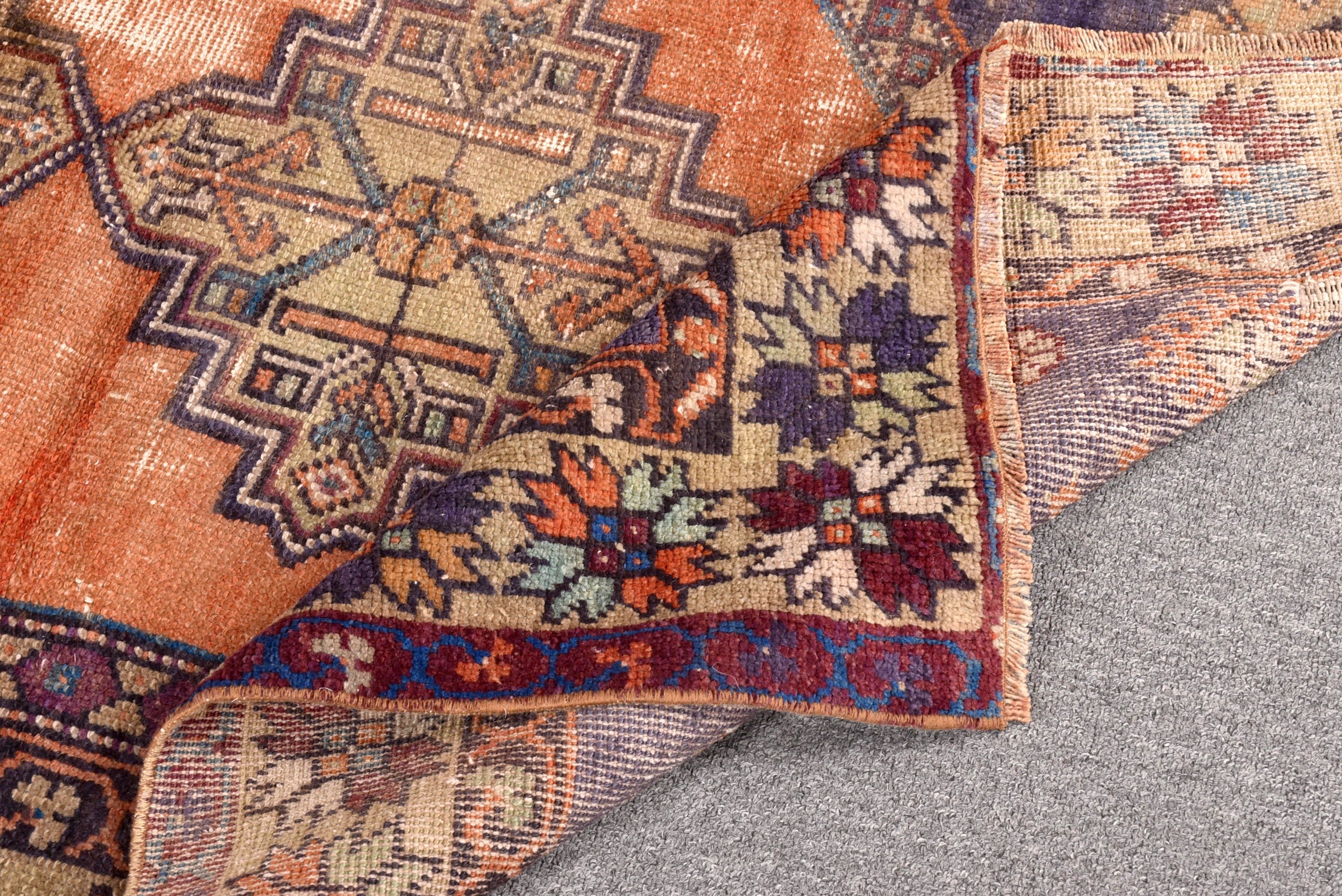 Anadolu Halısı, Mor Mutfak Halıları, Aztek Halısı, Boho Vurgulu Halı, Giriş Halısı, Vintage Halılar, Türk Halısı, Modern Halı, 3,4x5,2 ft Vurgulu Halılar