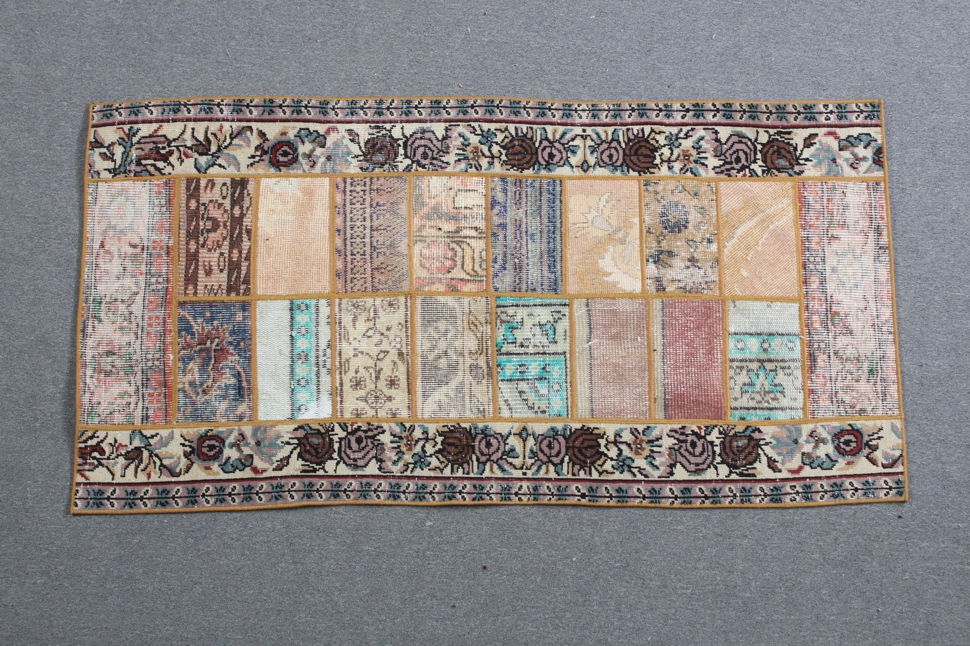 Türk Halısı, Vintage Halı, Boho Halısı, Ev Dekorasyonu Halısı, Gökkuşağı Fas Halıları, Mutfak Halıları, Kapı Paspası Halısı, 2,8x5,3 ft Küçük Halılar, Giriş Halısı