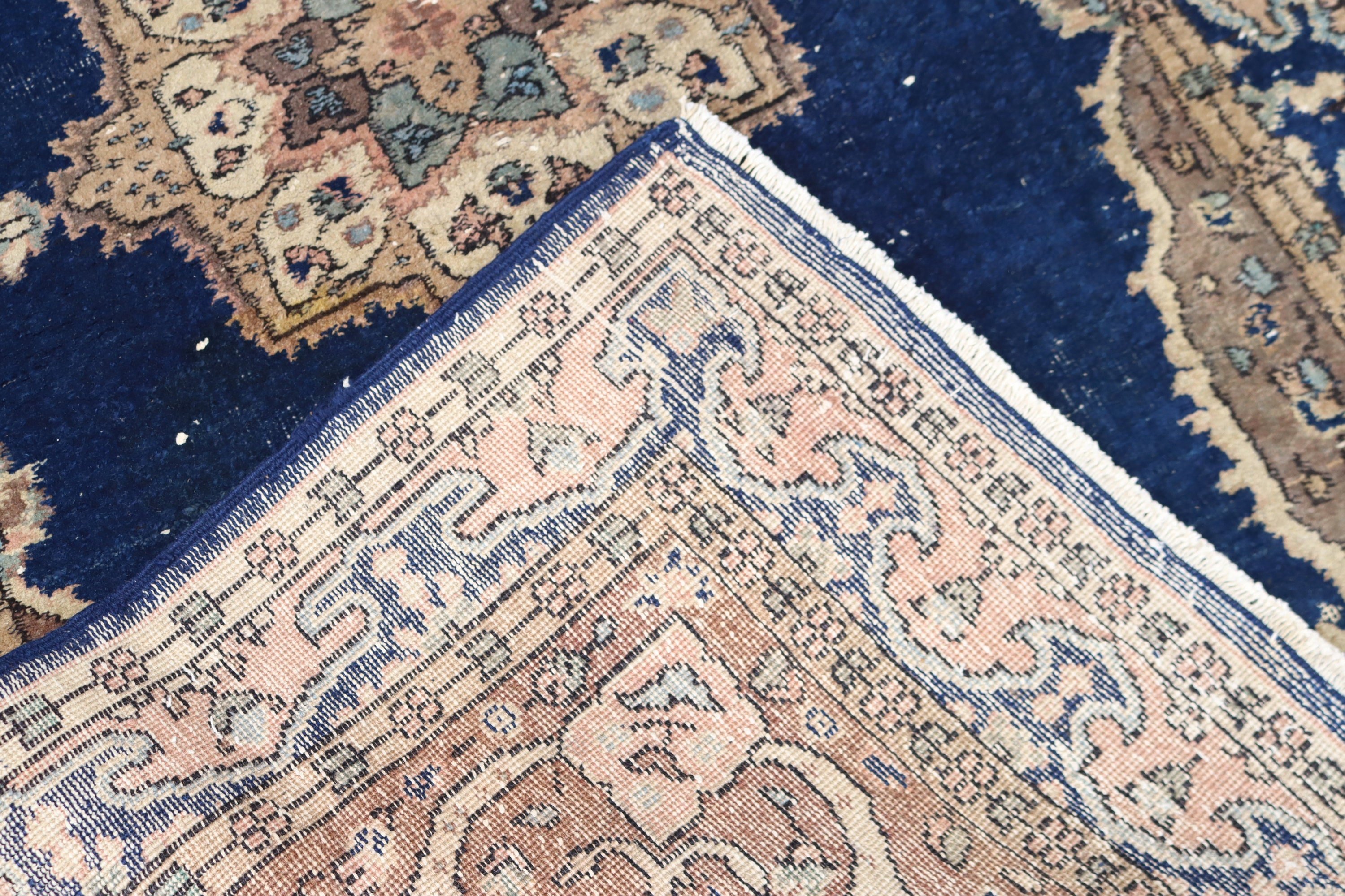 Organic Rugs, Vintage Rugs, Statement Rug, Turkish Rugs, 4x7 ft Area Rugs, Dining Room Rug, Blue Wool Rug, Geometric Rugs, Kitchen Rugs