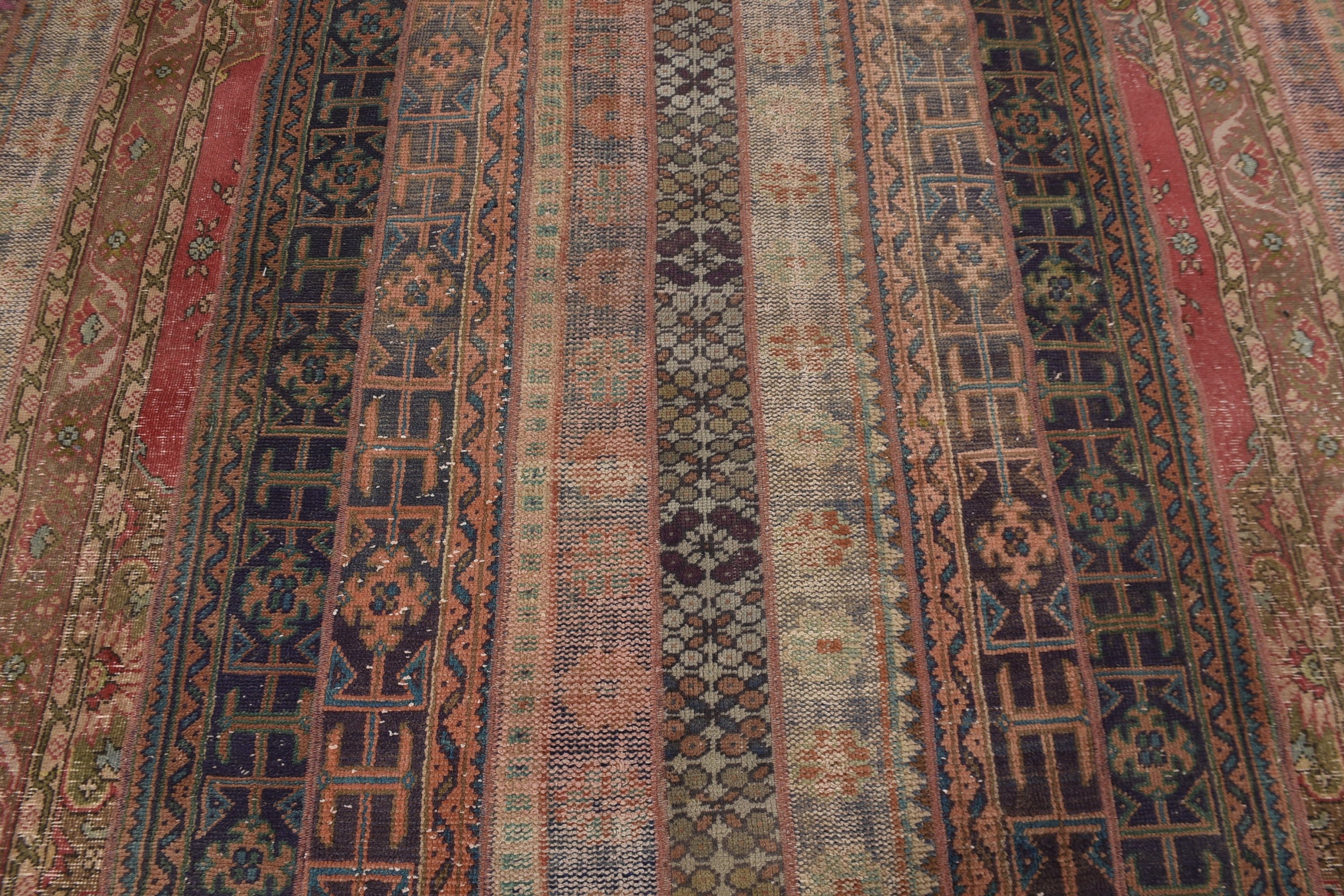 Bej Oryantal Halı, Oturma Odası Halısı, Oryantal Halı, 5.9x8.4 ft Büyük Halılar, Yemek Odası Halıları, Türk Halısı, Vintage Halı