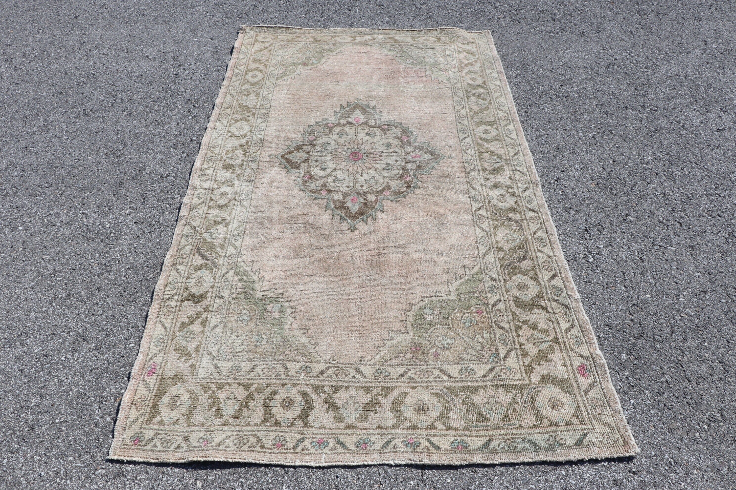 Anadolu Halıları, Türk Halısı, Yemek Odası Halısı, 4x7,1 ft Alan Halısı, Fas Halısı, İç Mekan Halıları, Eklektik Halılar, Pembe Yer Halısı, Vintage Halılar