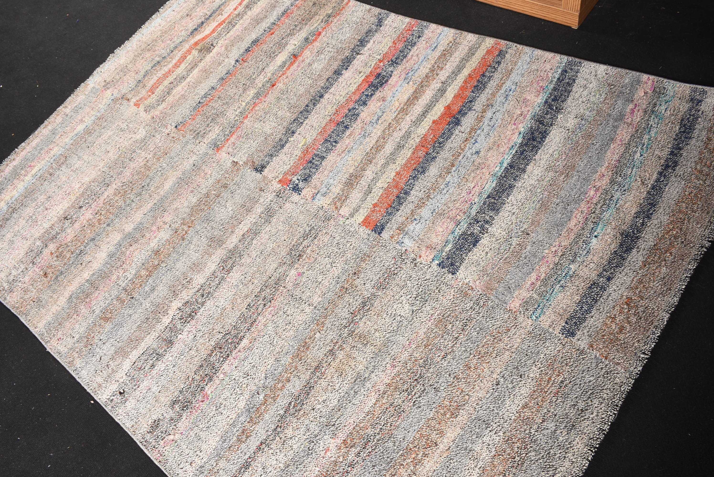Kitchen Rug, Nursery Rug, Beige Bedroom Rug, Oushak Rug, Bedroom Rug, Designer Rug, Vintage Rug, 5x6.7 ft Area Rugs, Turkish Rug, Kilim
