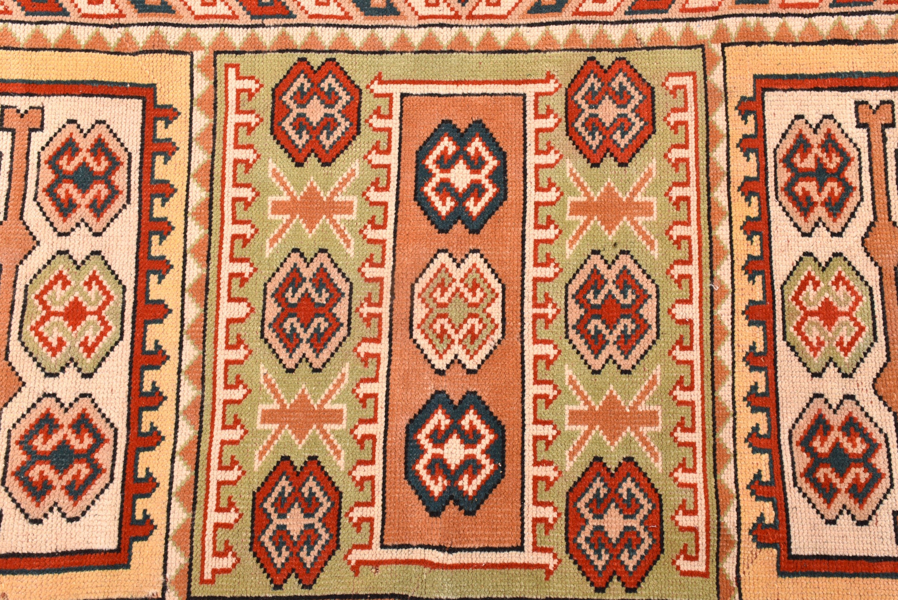 Turkish Rug, Entry Rugs, Bathroom Rug, Vintage Rugs, Home Decor Rugs, 2.4x4.2 ft Small Rug, Rainbow Geometric Rugs, Ethnic Rug, Luxury Rugs