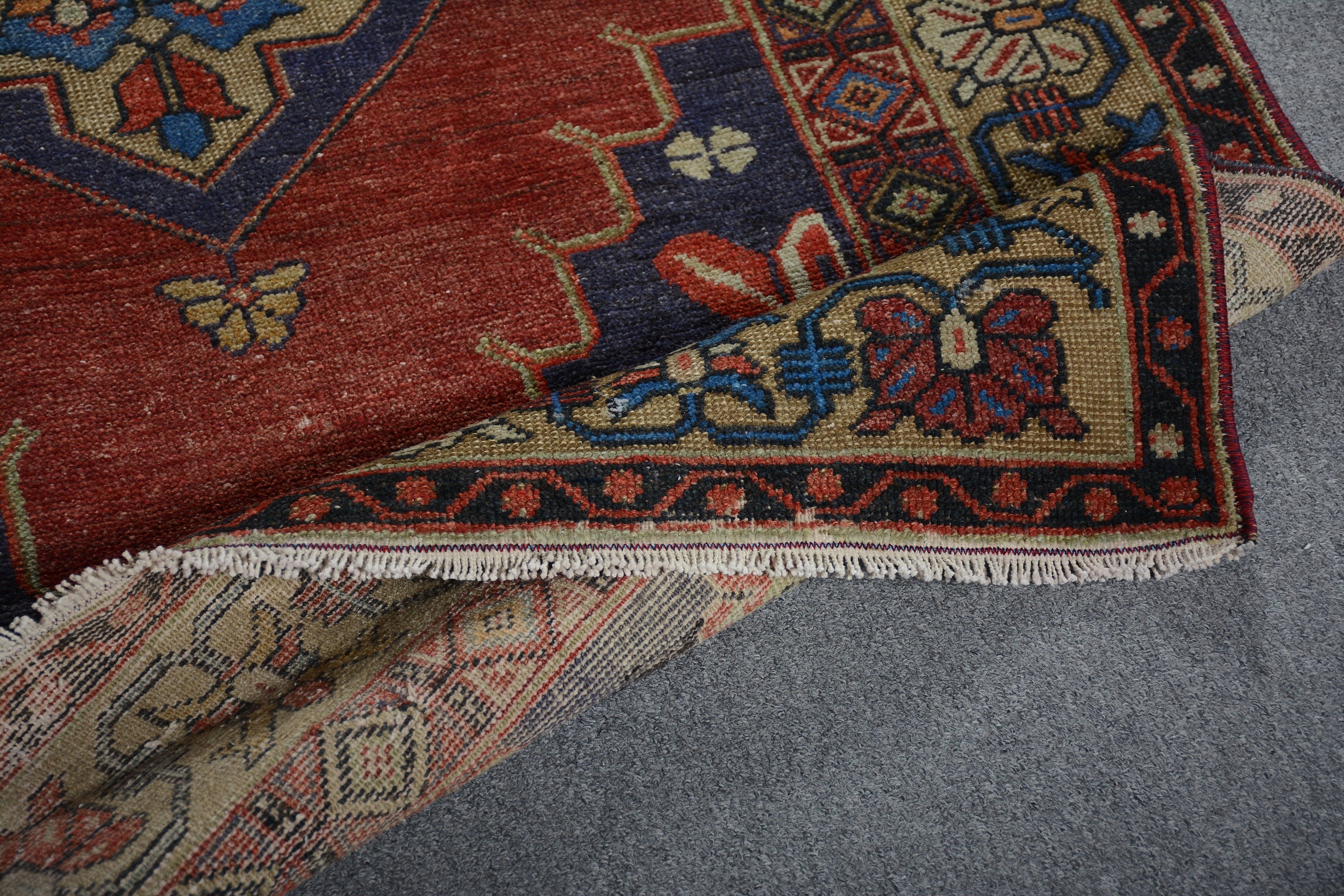 Kitchen Rug, Vintage Rug, Vintage Decor Rug, Wool Rug, Rugs for Area, Dining Room Rugs, Floor Rug, Turkish Rug, 3.9x7.9 ft Area Rugs