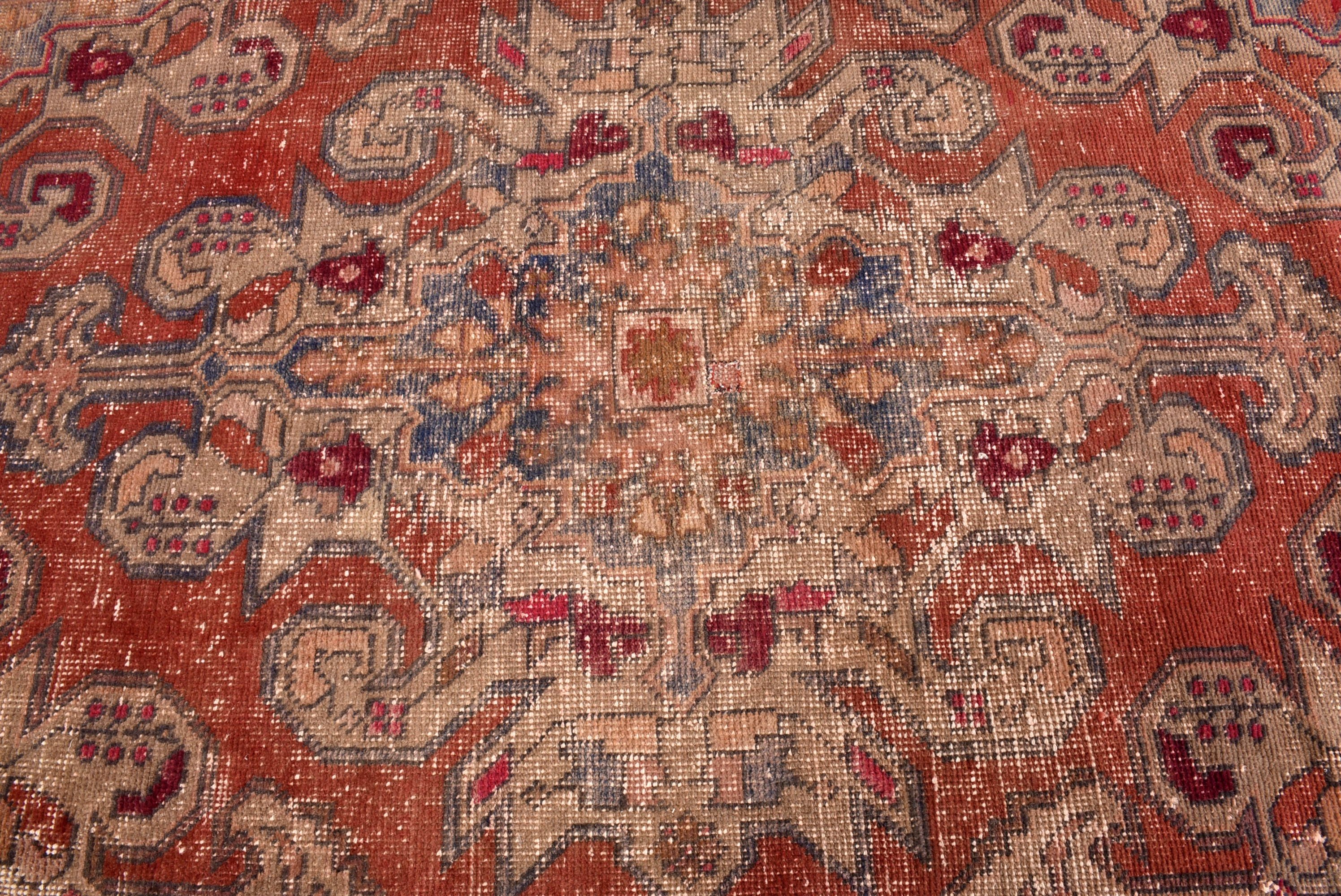 Boho Accent Halı, 3.5x5.5 ft Accent Halı, Fas Halıları, Vintage Halılar, Vintage Accent Halı, Türk Halıları, Kırmızı İfade Halıları