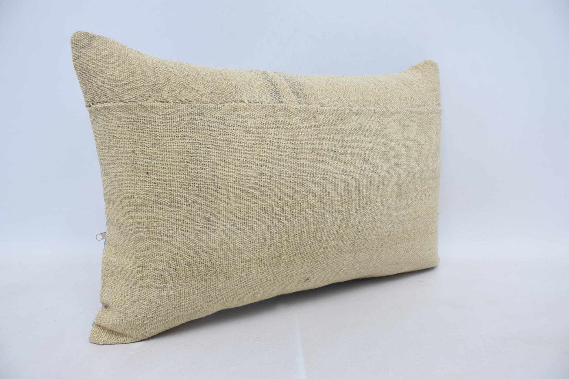 16"x24" Beige Cushion, Antique Pillows, Vintage Kilim Pillow, Wholesale Cushion Case, Kilim Pillow, Hippie Throw Cushion Cover
