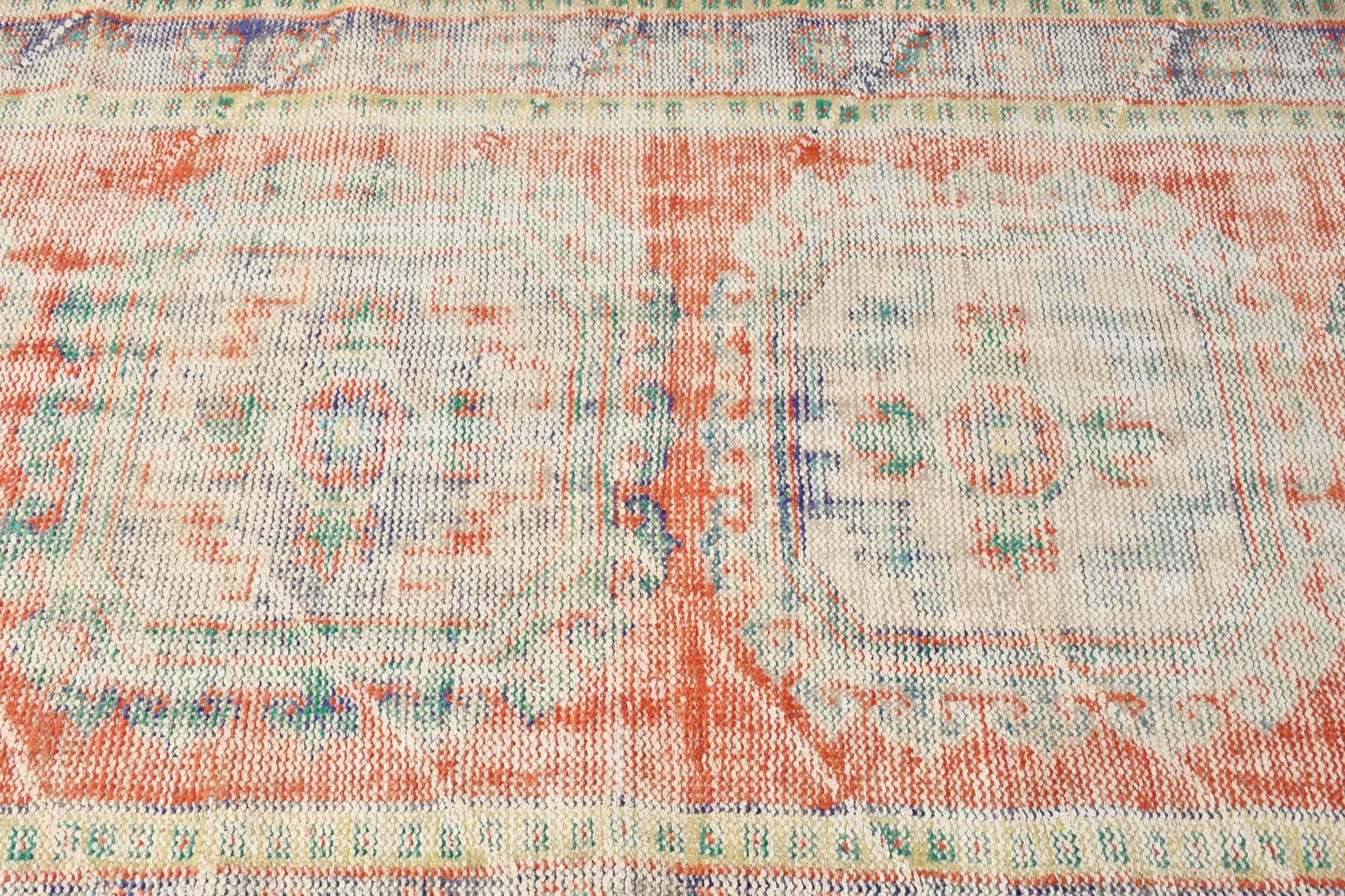 Bedroom Rugs, Turkish Rug, Rugs for Nursery, Vintage Rug, 4.1x8.1 ft Area Rug, Oriental Rug, Indoor Rugs, Red Cool Rug, Home Decor Rug