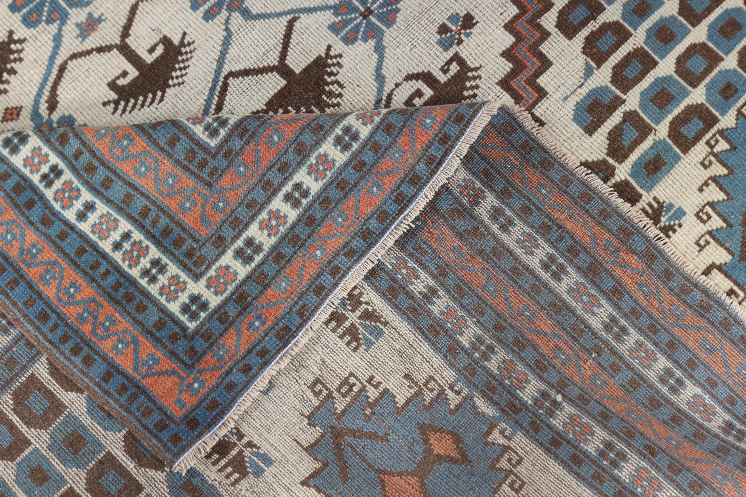 Büyük Boho Halıları, Vintage Halılar, Türk Halıları, 6.1x9.3 ft Büyük Halı, Bej Anadolu Halısı, Yatak Odası Halıları, Aztek Halısı, Yer Halıları, Anadolu Halıları