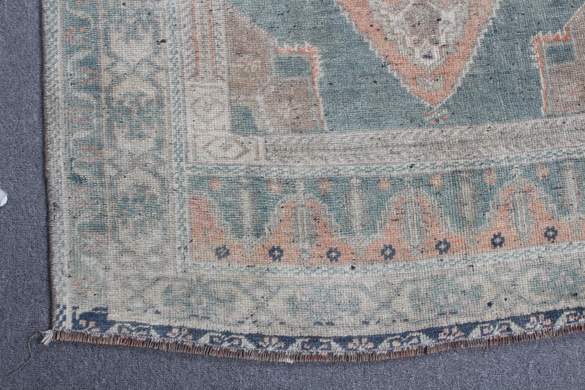 3.4x5.8 ft Accent Rugs, Oriental Rug, Green Bedroom Rug, Rugs for Entry, Vintage Rug, Entry Rug, Turkish Rug, Kitchen Rug, Moroccan Rug