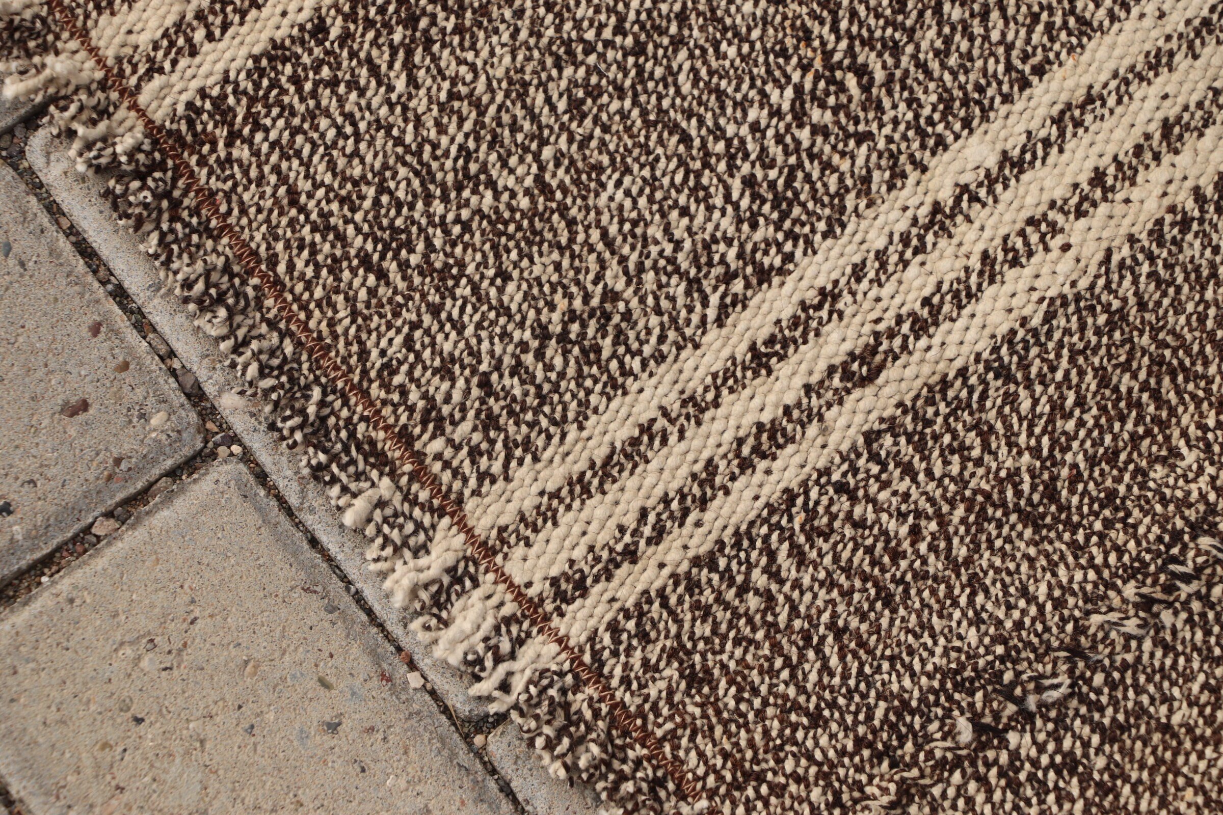 Yün Halılar, Kilim, Etnik Halı, Yemek Odası Halıları, Vintage Halılar, 3,9x7,6 ft Alan Halıları, Bej Oushak Halı, İç Mekan Halısı, Türk Halısı, Havalı Halı