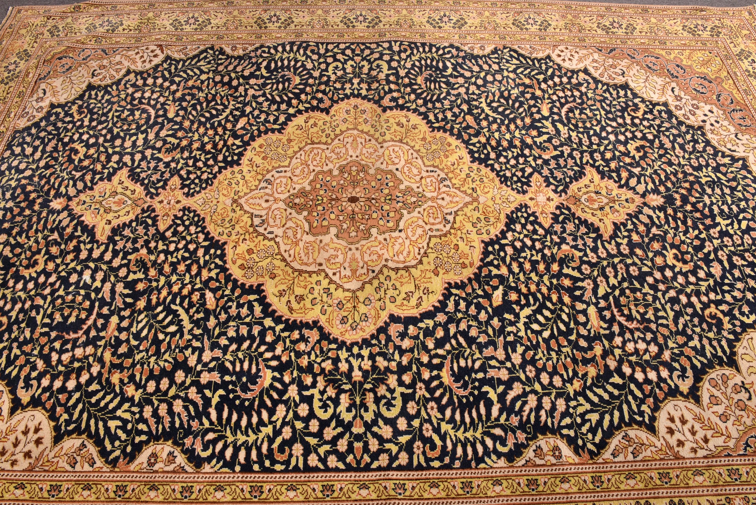 Lüks Halılar, Vintage Halı, Antika Halı, Mavi Mutfak Halısı, Aztek Halısı, Çocuk Odası Halıları, 6,4x5,9 ft Alan Halıları, Oushak Alan Halısı, Türk Halısı