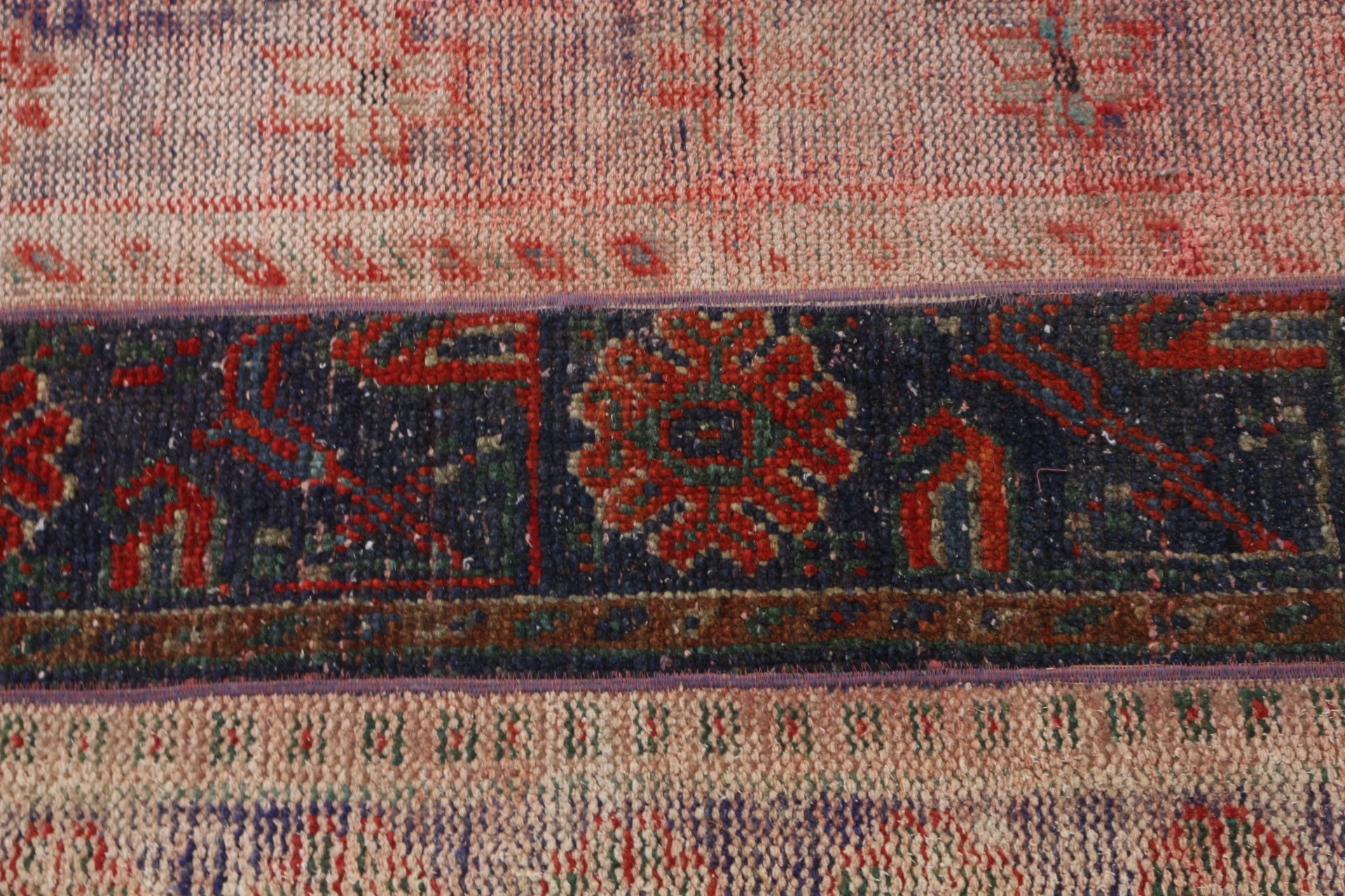 Turkish Rug, Rugs for Kitchen, Kitchen Rug, Red Wool Rugs, Stair Rug, Aztec Rugs, 2.3x8 ft Runner Rug, Antique Rugs, Boho Rug, Vintage Rugs