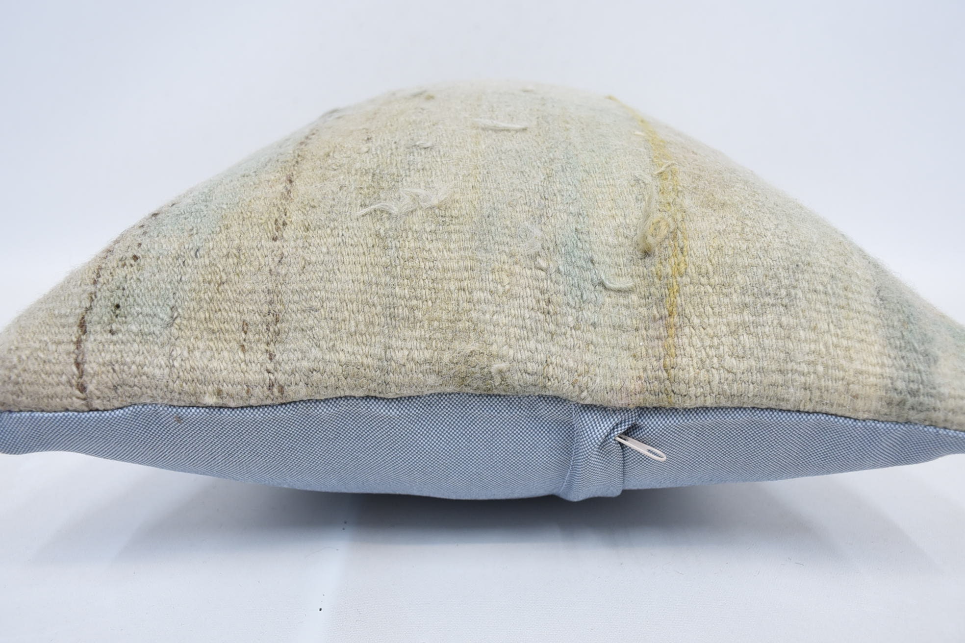 16"x24" Beige Pillow Sham, Handmade Kilim Cushion, Home Decor Pillow, Throw Kilim Pillow, Sofa Cushion, Tribal Pillow Case